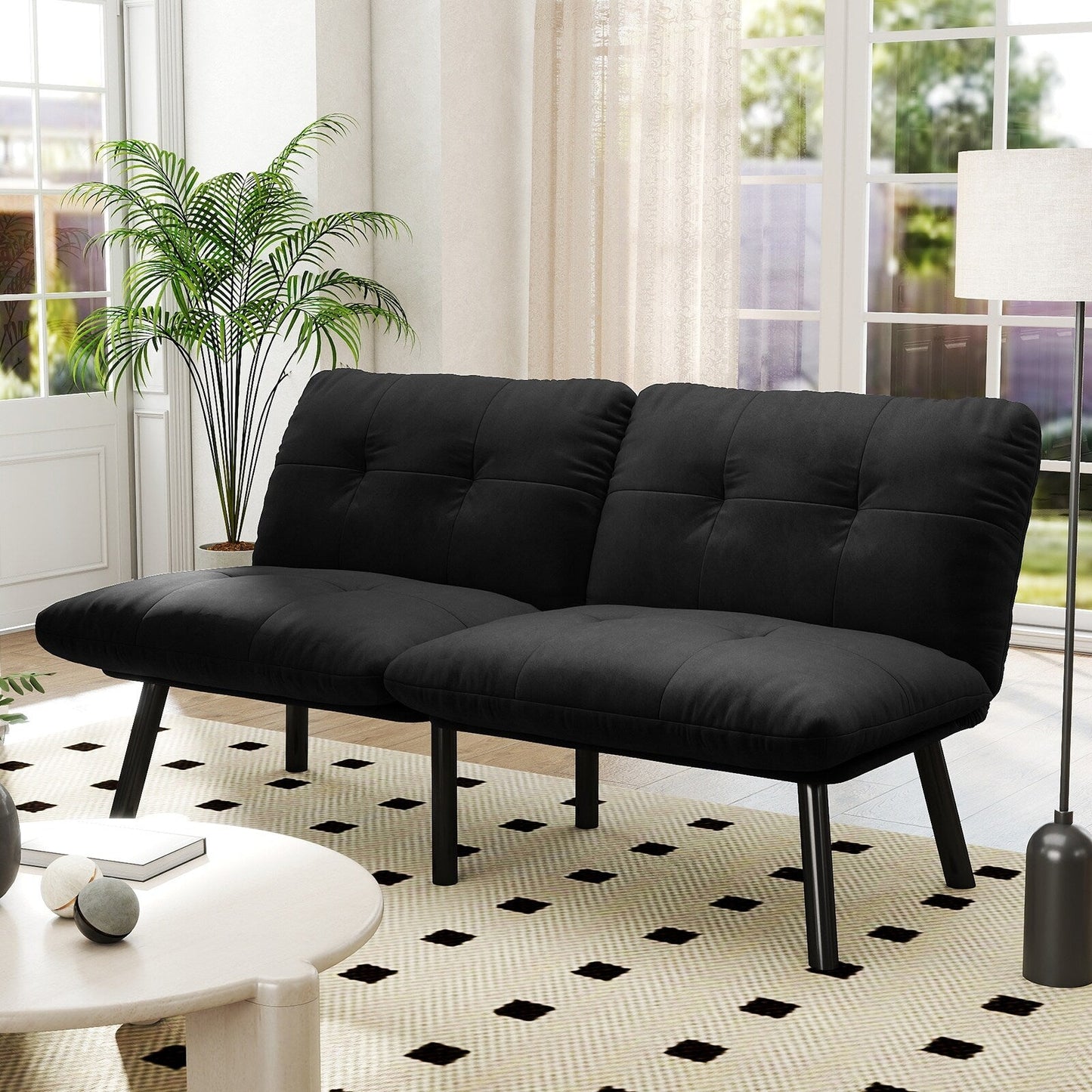 Divano letto moderno pieghevole convertibile