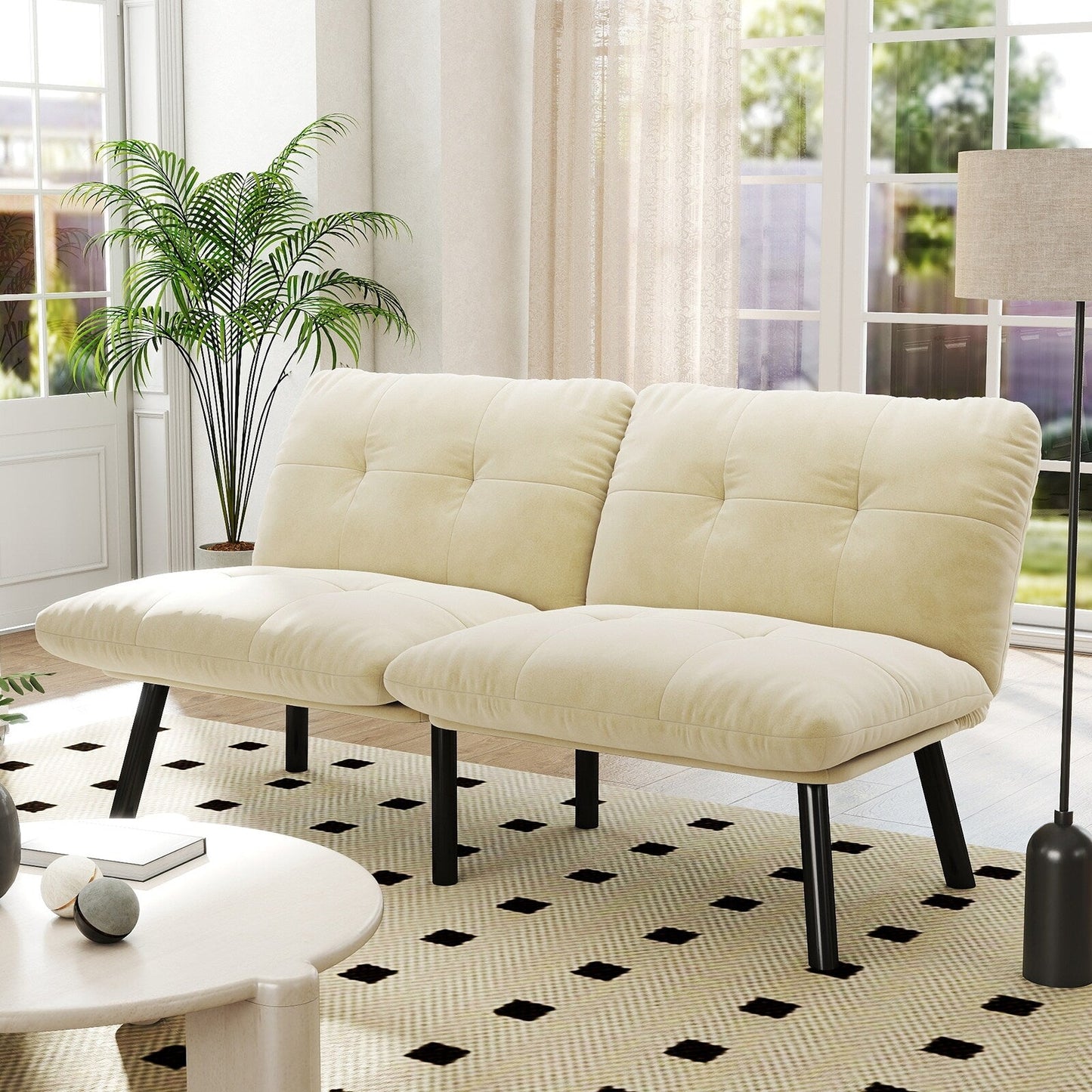 Divano letto moderno pieghevole convertibile