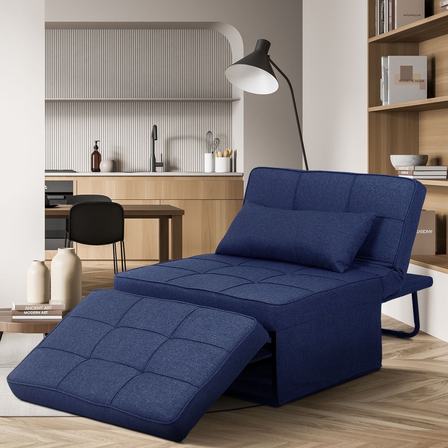 Divano letto trasformabile, poltrona, pouf pieghevole, poltrone reclinabili per soggiorno