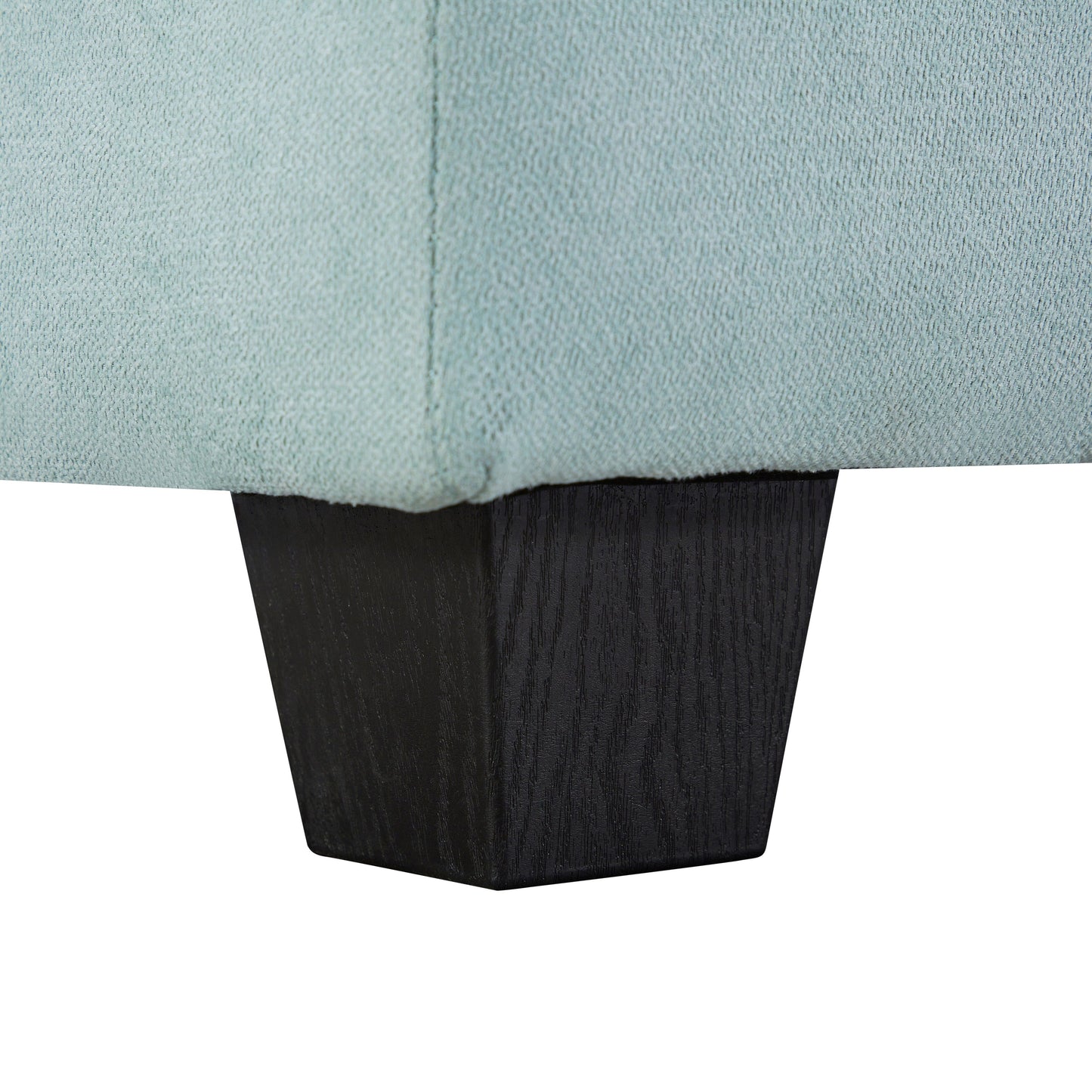 Divano componibile modulare a forma di U trasformabile con pouf contenitore e chaise longue reversibile per soggiorno