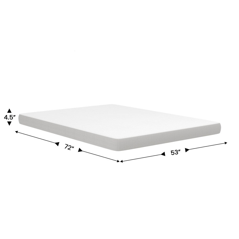 Materasso in memory foam rinfrescante in una scatola per divano letto o dormitorio