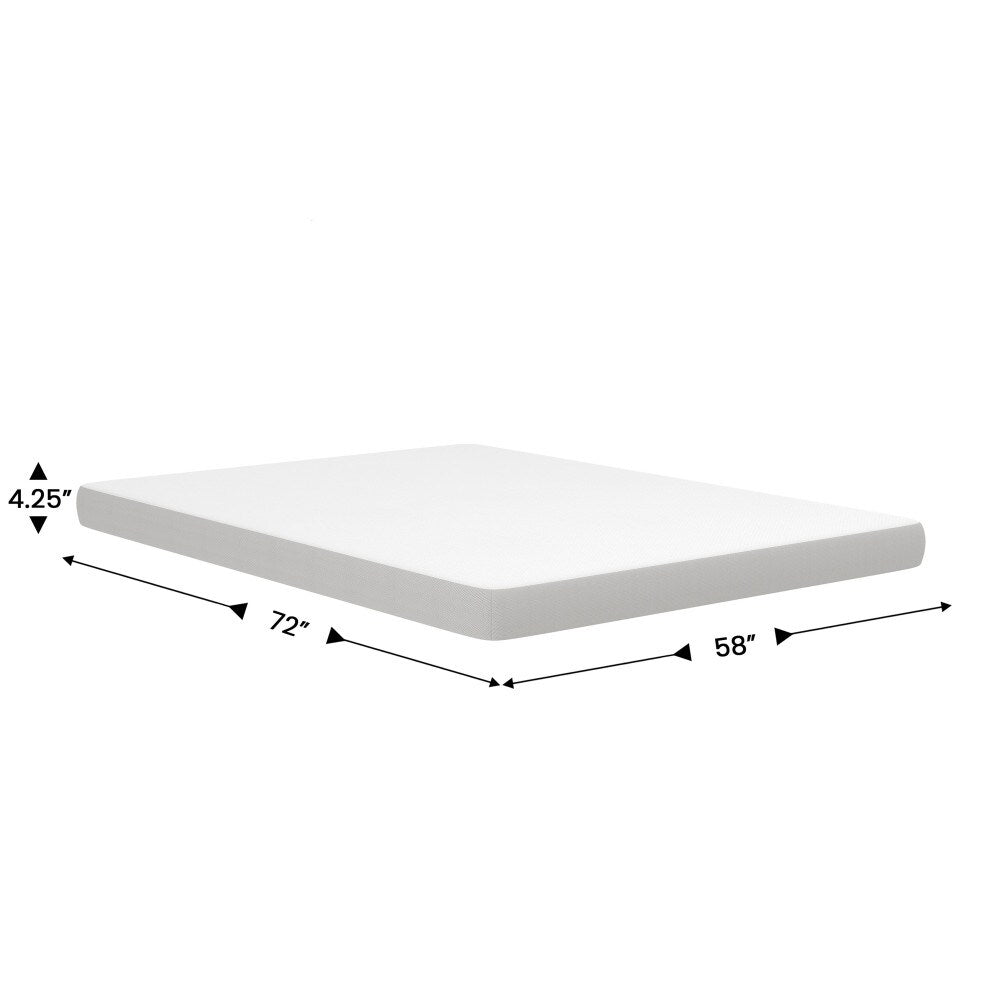 Materasso in memory foam rinfrescante in una scatola per divano letto o dormitorio