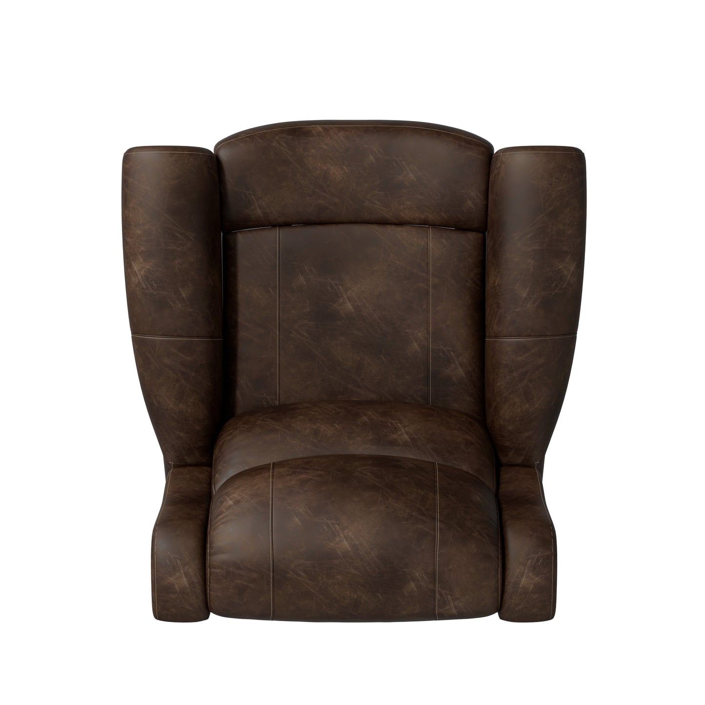 Poltrona reclinabile a dondolo con braccioli arrotolati extra large Copper Grove Dilsen
