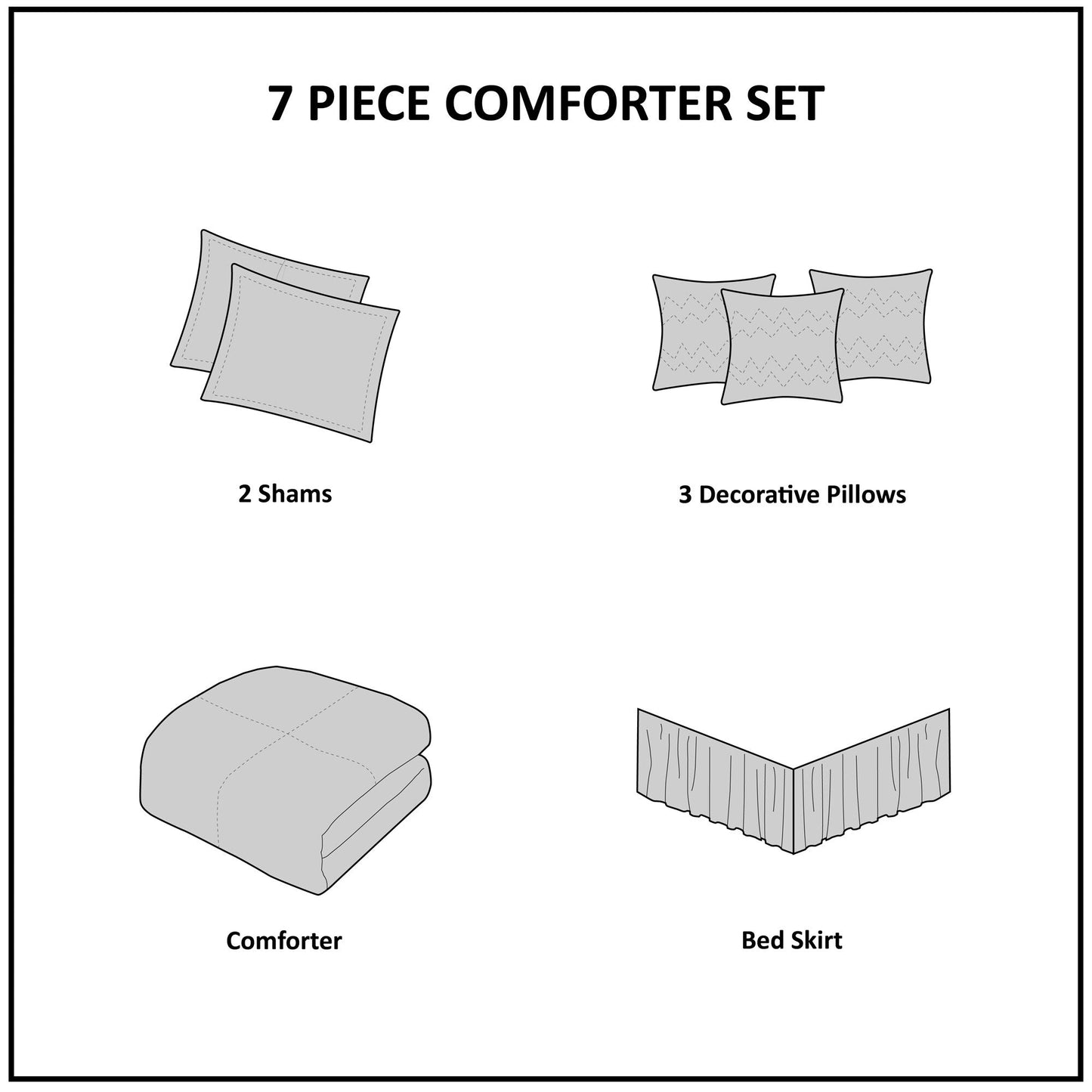Set copripiumino Copper Grove Geneva Southwest da 7 pezzi