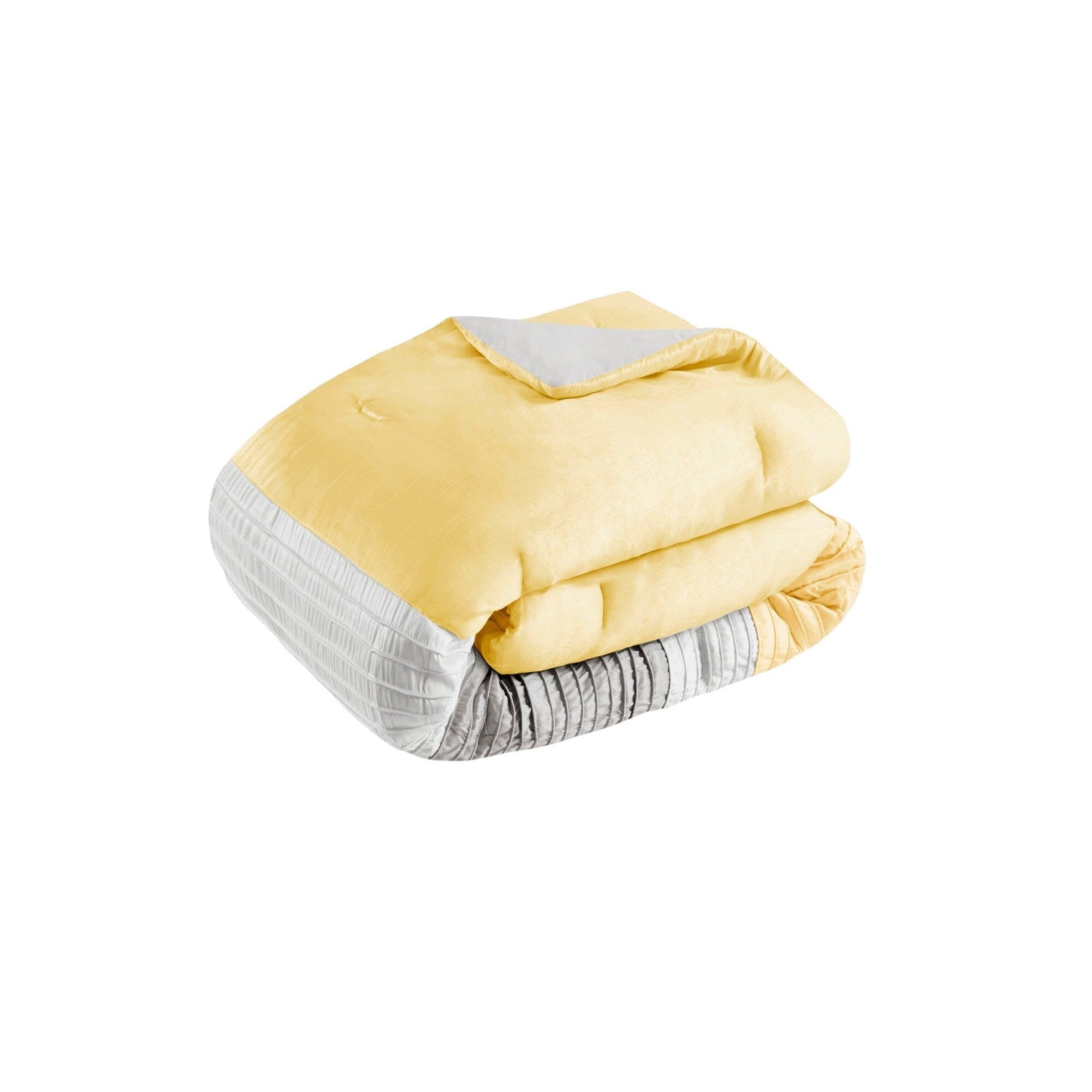 Set copripiumino Copper Grove Kiston Yellow da 7 pezzi