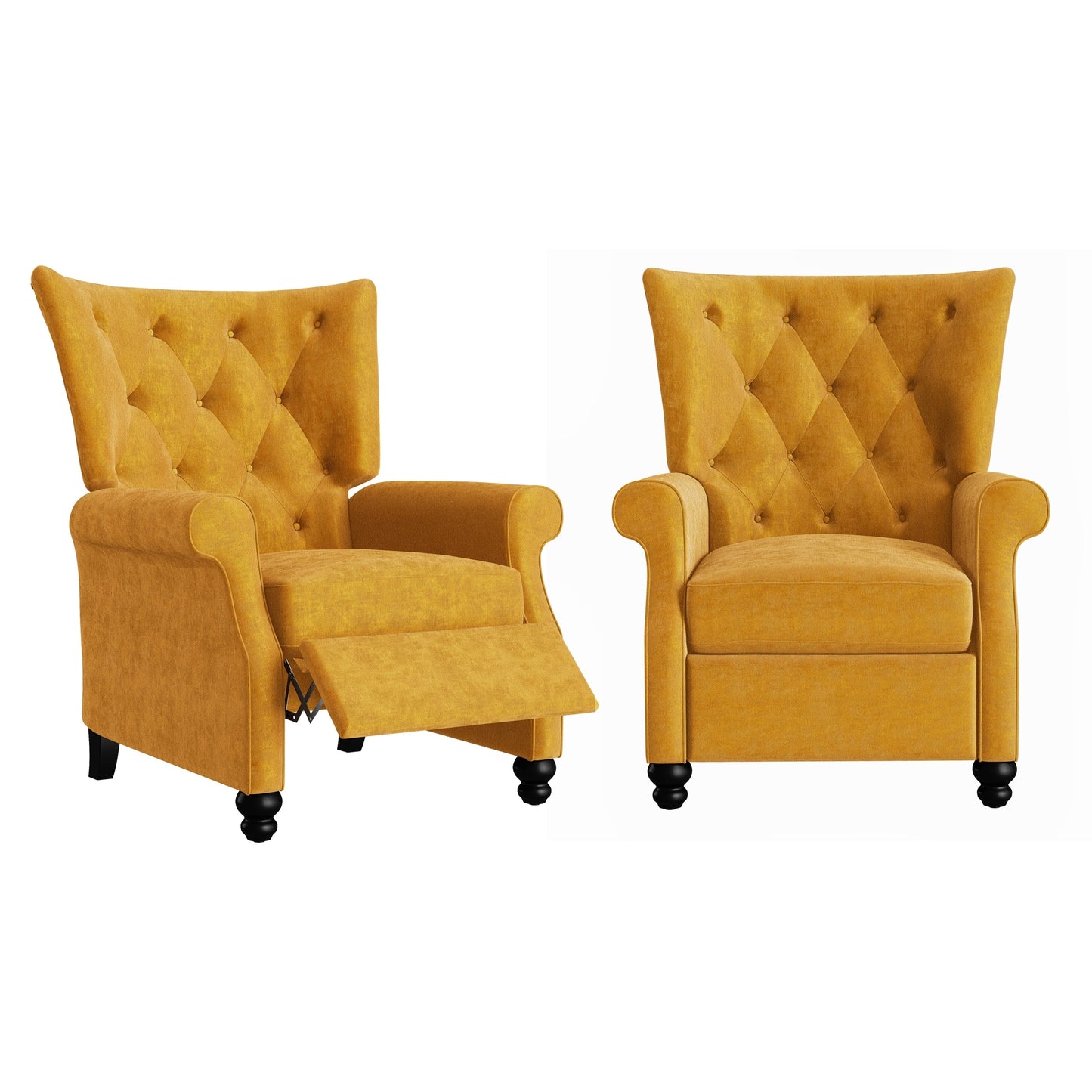 Poltrone reclinabili con schienale reclinabile Copper Grove Plush (set da 2)