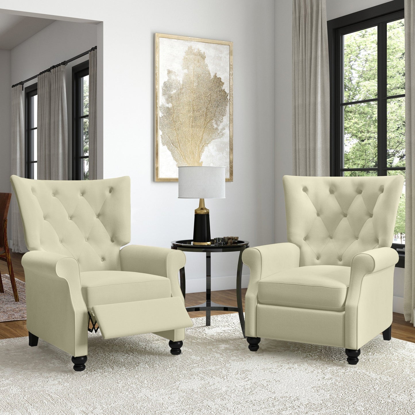 Poltrone reclinabili con schienale reclinabile Copper Grove Plush (set da 2)