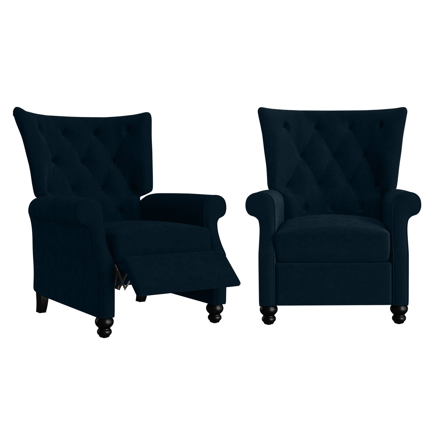 Poltrone reclinabili con schienale reclinabile Copper Grove Plush (set da 2)
