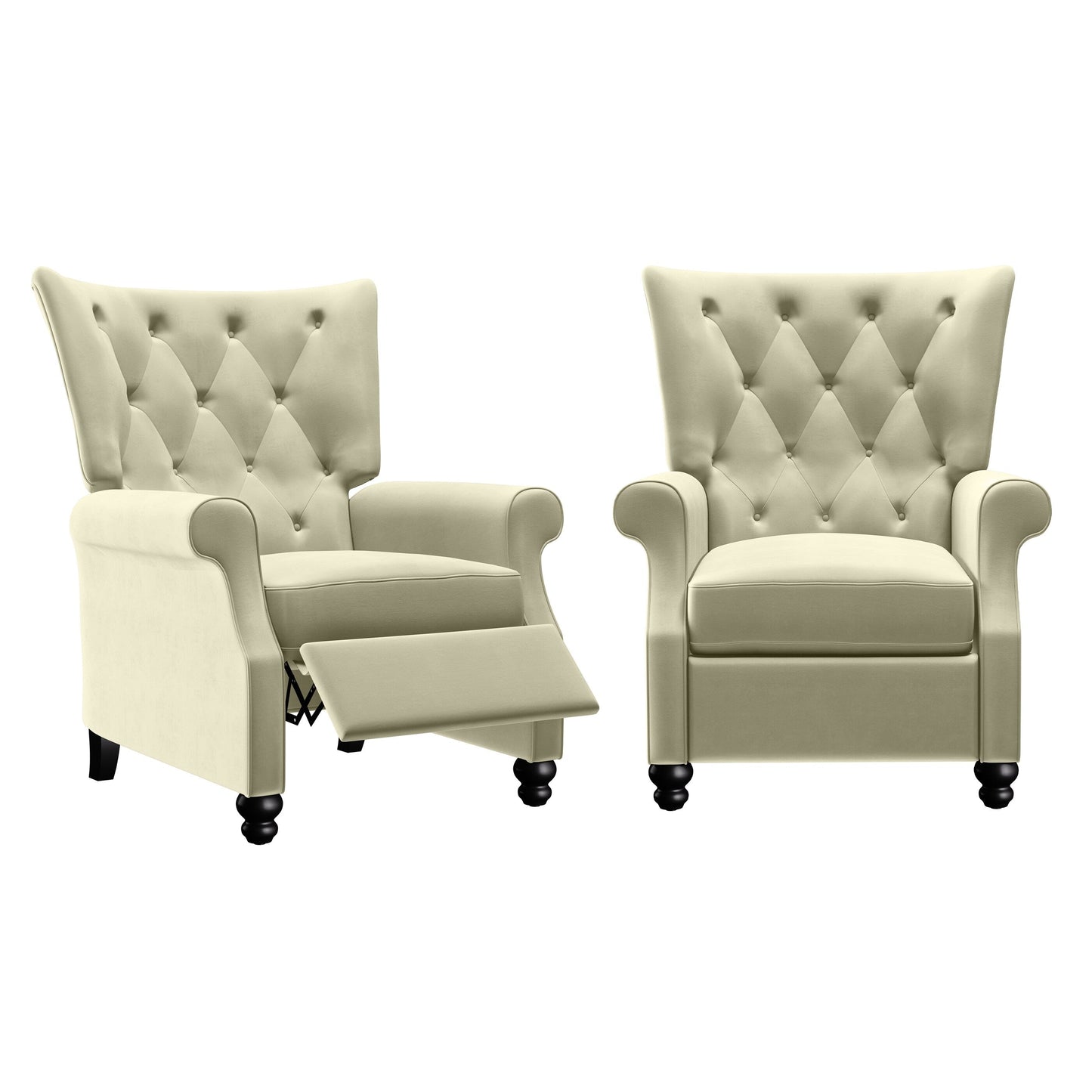 Poltrone reclinabili con schienale reclinabile Copper Grove Plush (set da 2)