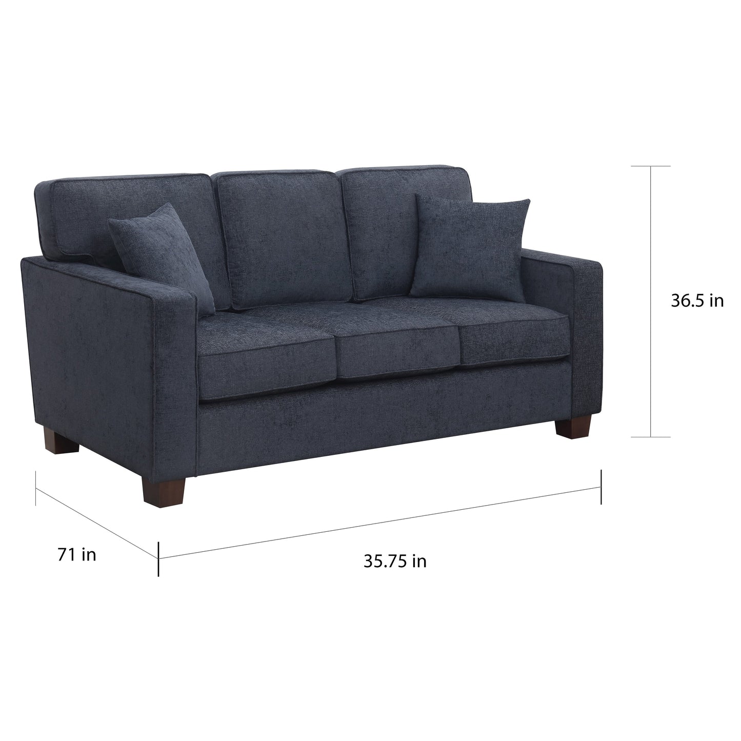 Divano moderno a 3 posti Copper Grove Sagarejo