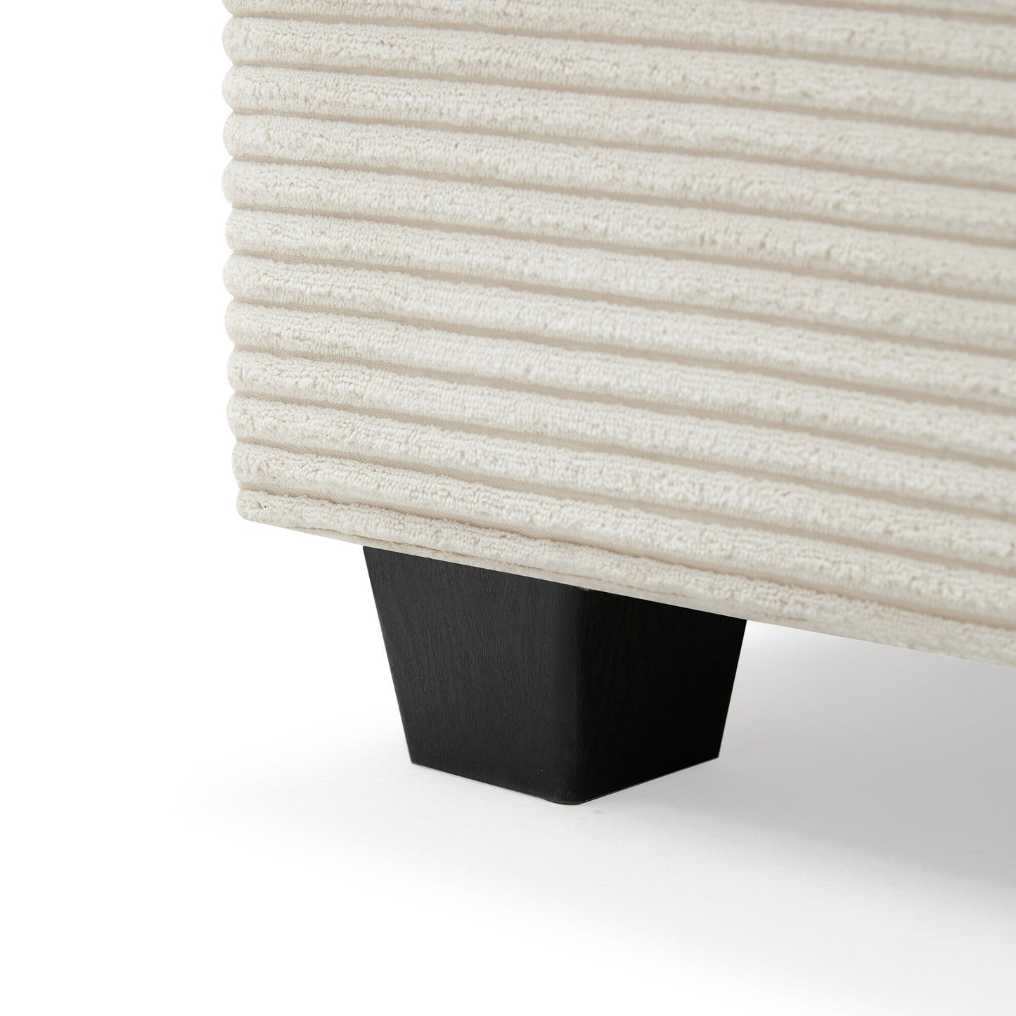 Divano componibile in velluto a coste, divano a forma di L con porta di ricarica USB, portabicchieri, divano letto con seduta profonda e chaise longue da 50 cm