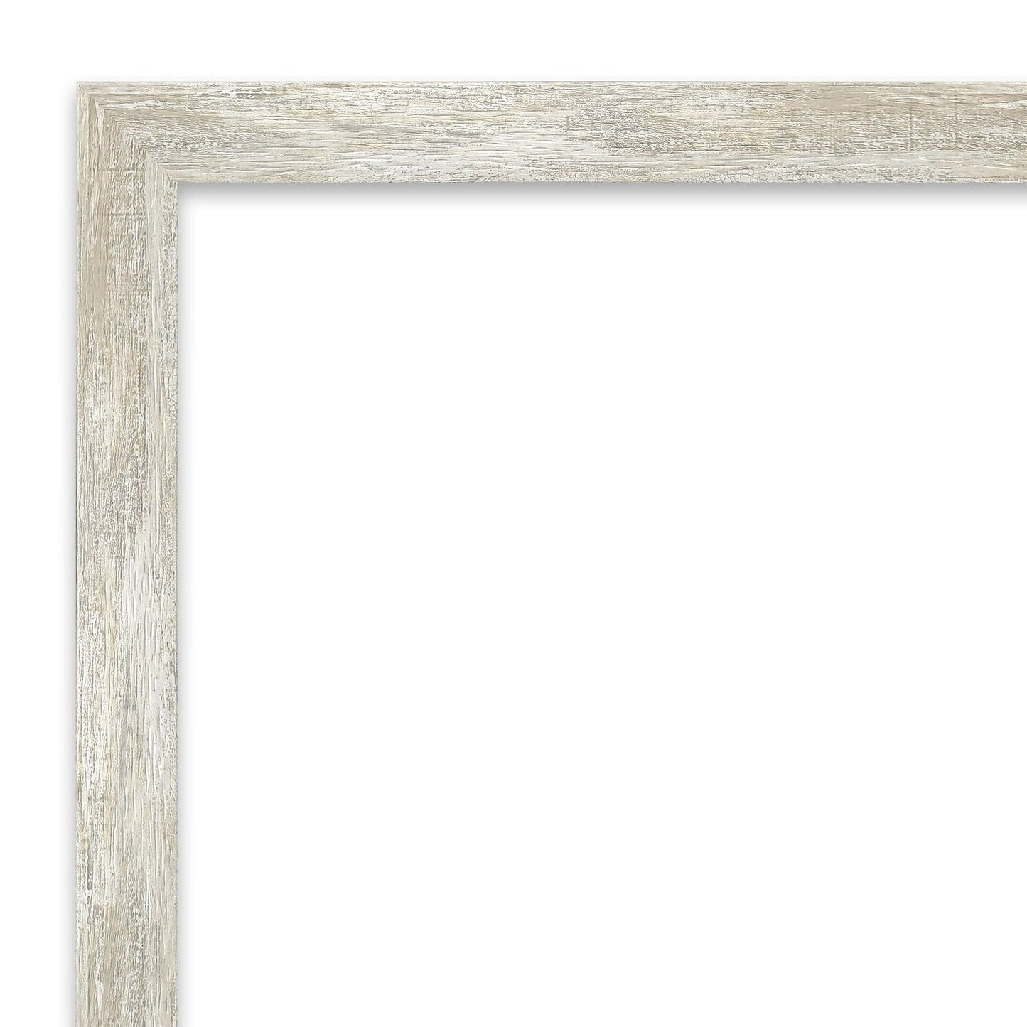 Specchio da parete per bagno bisellato - Cornice metallica screpolata