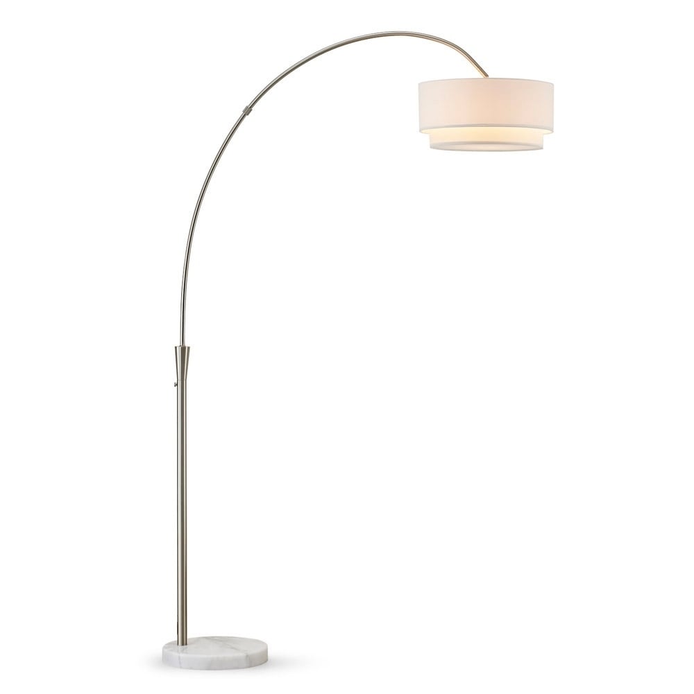 Lampada da terra ad arco Flam da 81 pollici di Carson Carrington