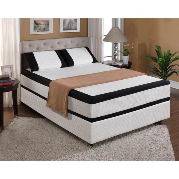 Materasso in memory foam gel Cool Jewel Starlight da 12 pollici, dimensioni standard