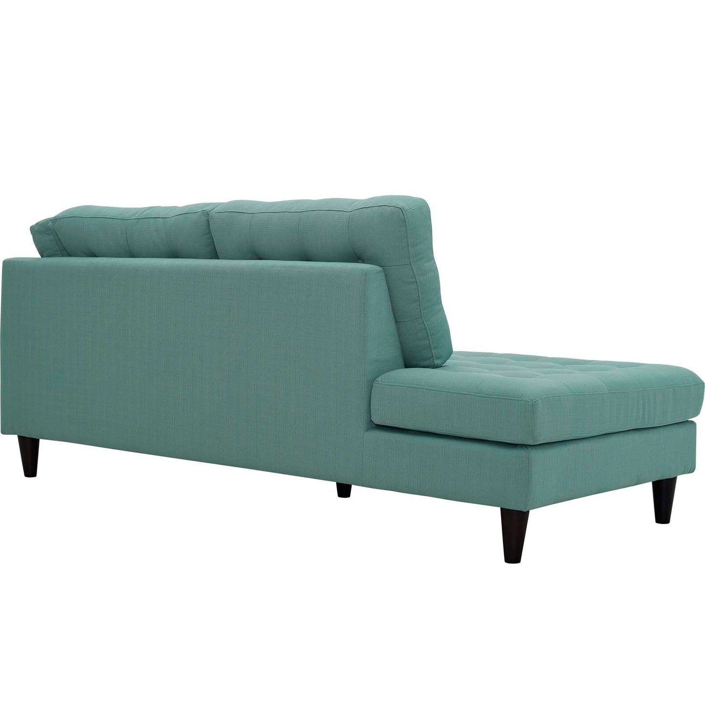 Chaise longue imbottita in tessuto Carson Carrington Humlebaek Empress