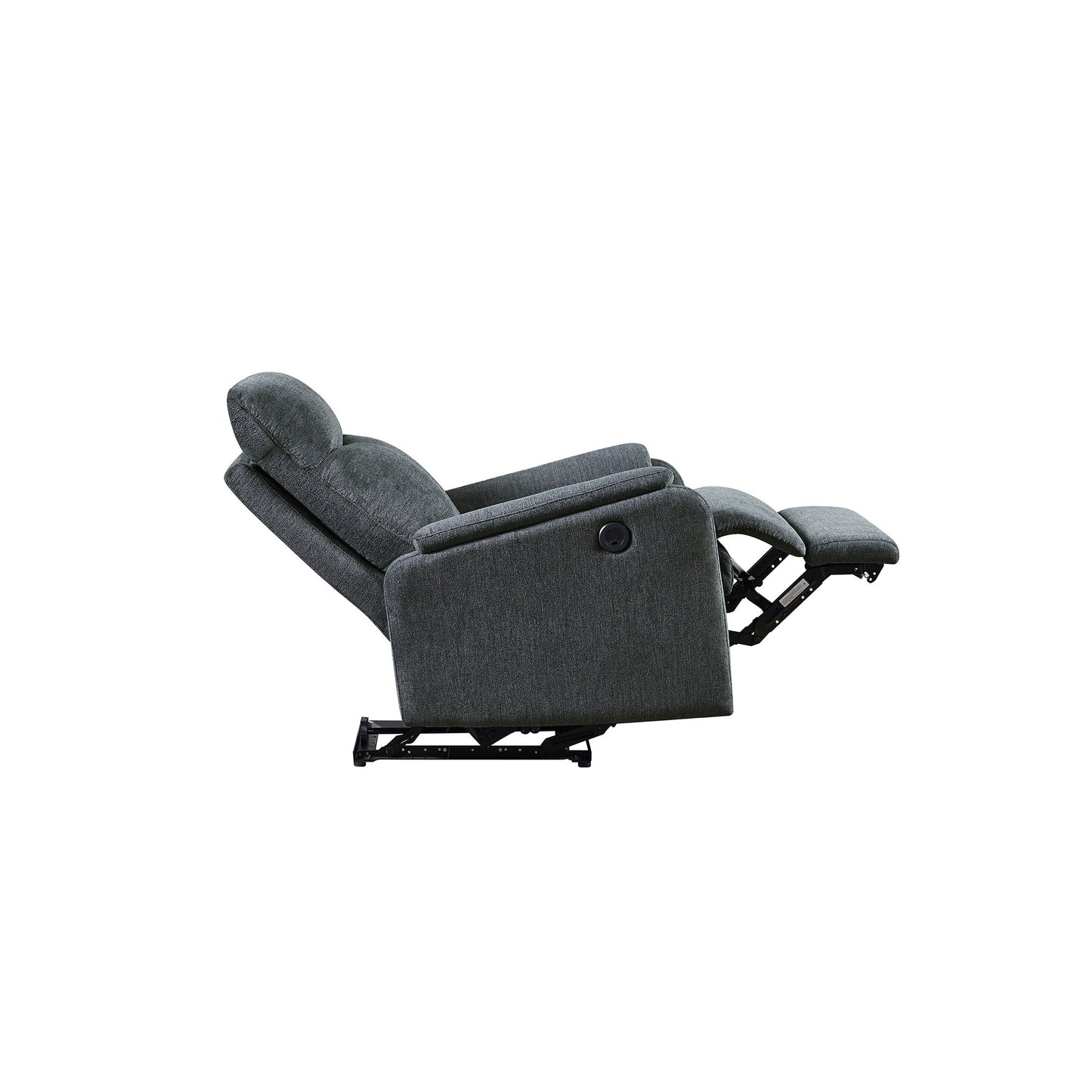Poltrona reclinabile elettrica Christopher Knight Home con porta di ricarica USB