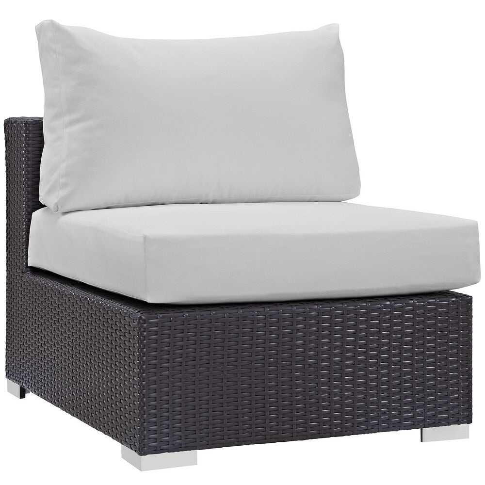 Set da esterno in rattan sintetico Bocabec (set da 7 pezzi) di Havenside Home