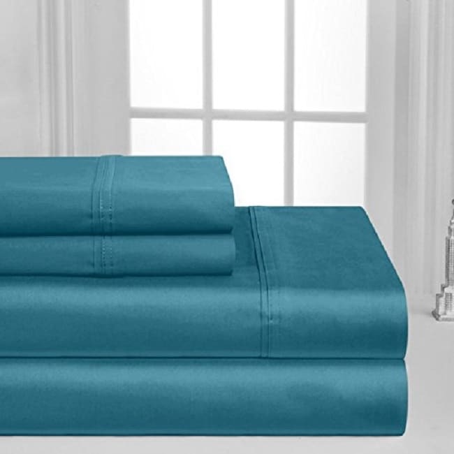 Set di lenzuola con tasche profonde in cotone a 1000 fili