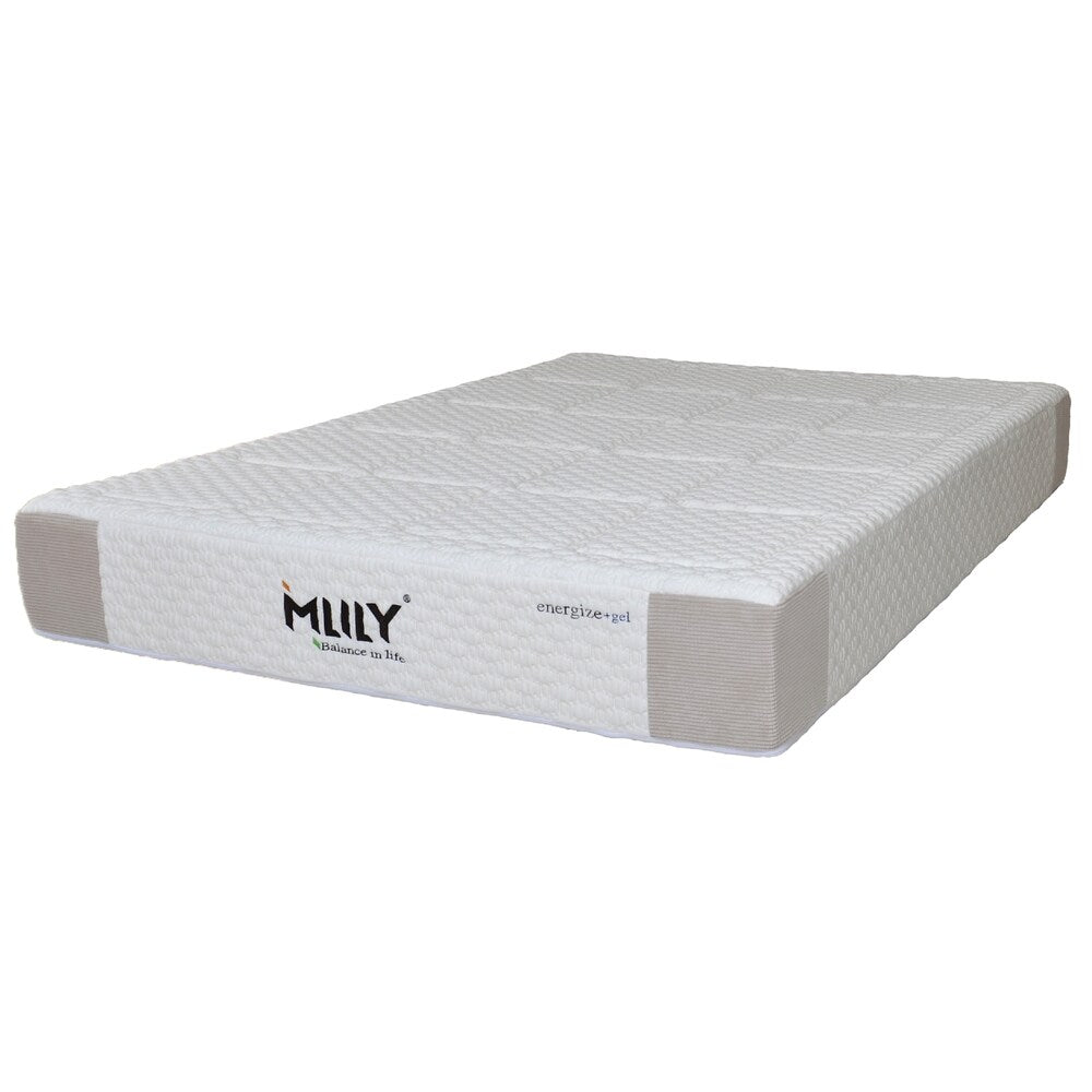 Materasso ibrido in gel Mlily Energize da 10 pollici full-size