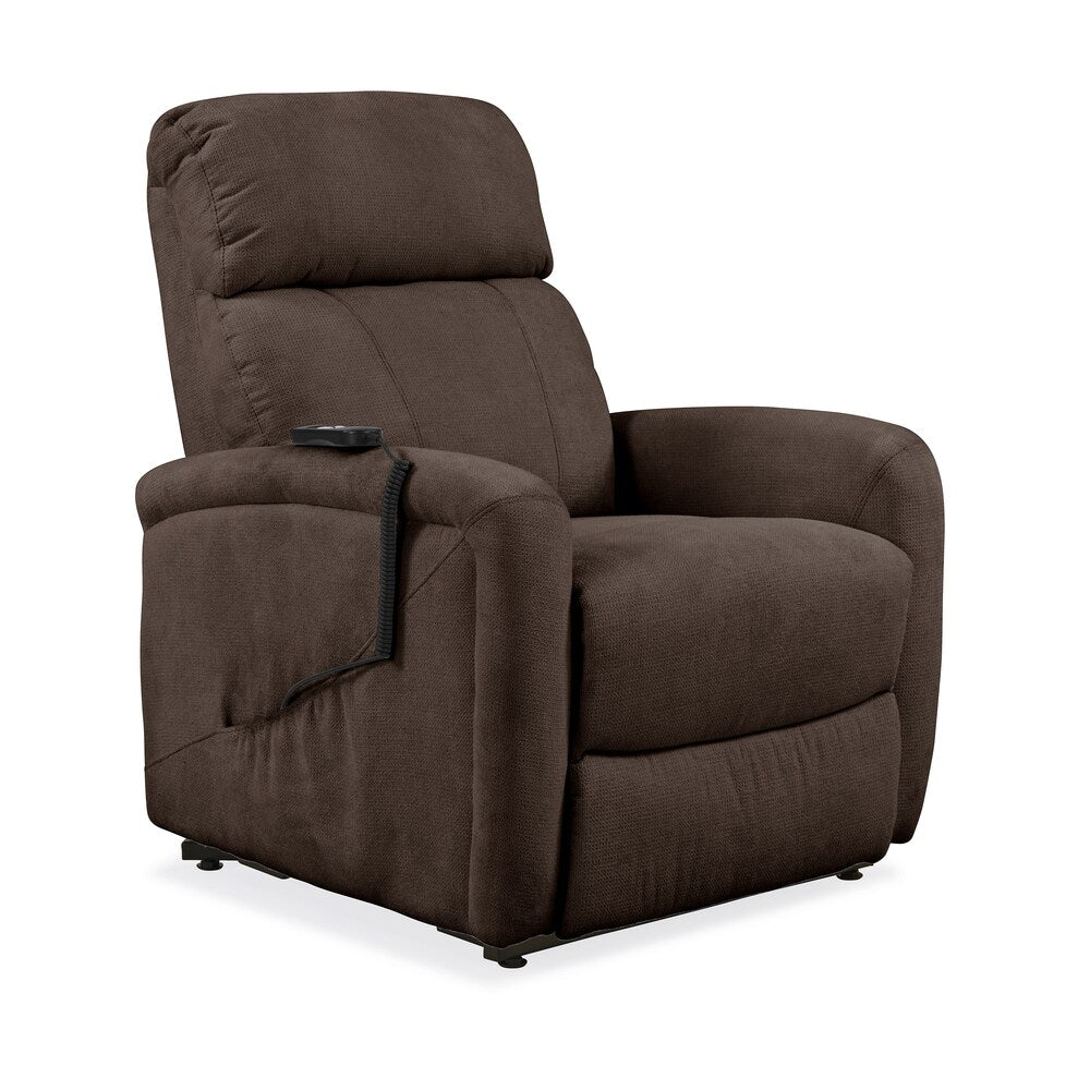 Poltrona reclinabile e sollevabile elettrica Copper Grove Jessie Brown Chenille