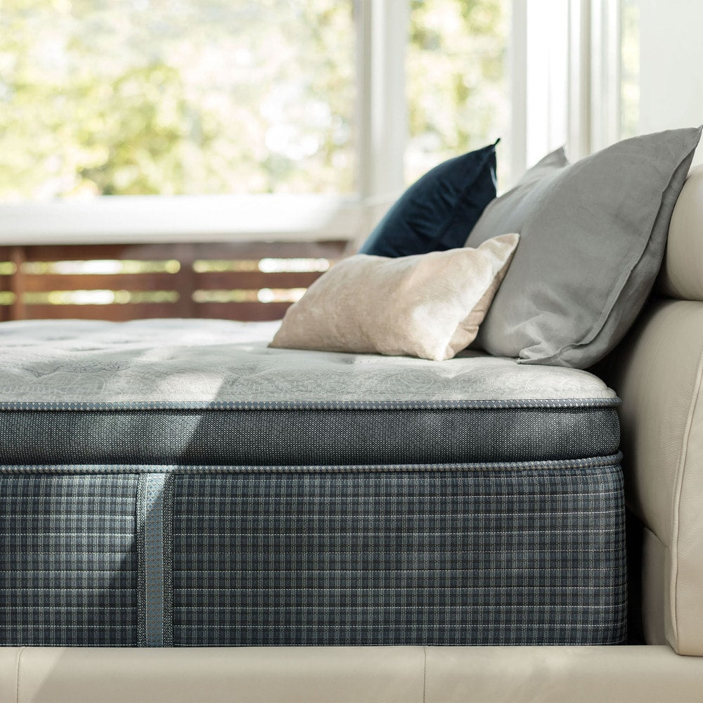 Beautyrest Silver Discovery Bay Plush Pillow-top King-size Set da 15,5 pollici - N/D