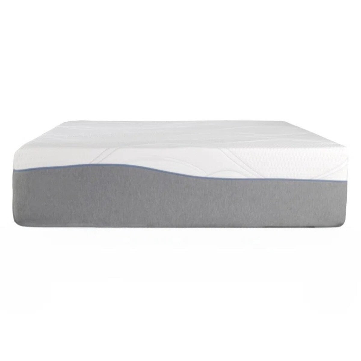 Materasso ibrido Twin XL Kruger 14 Medium, memory foam, molle insacchettate, fodera rimovibile, supporto per bordi, gel rinfrescante