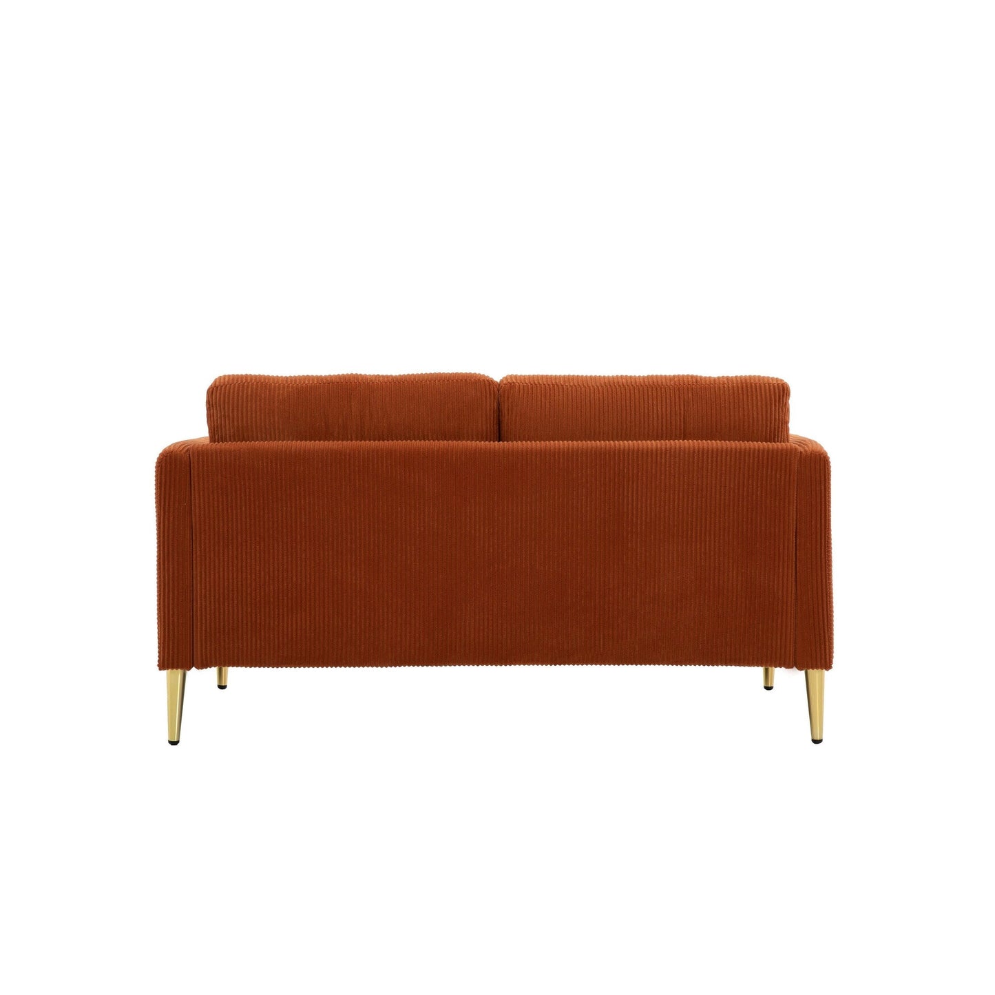 Divano a due posti in velluto a coste di metà secolo US PRIDE FURNITURE 60.63 W