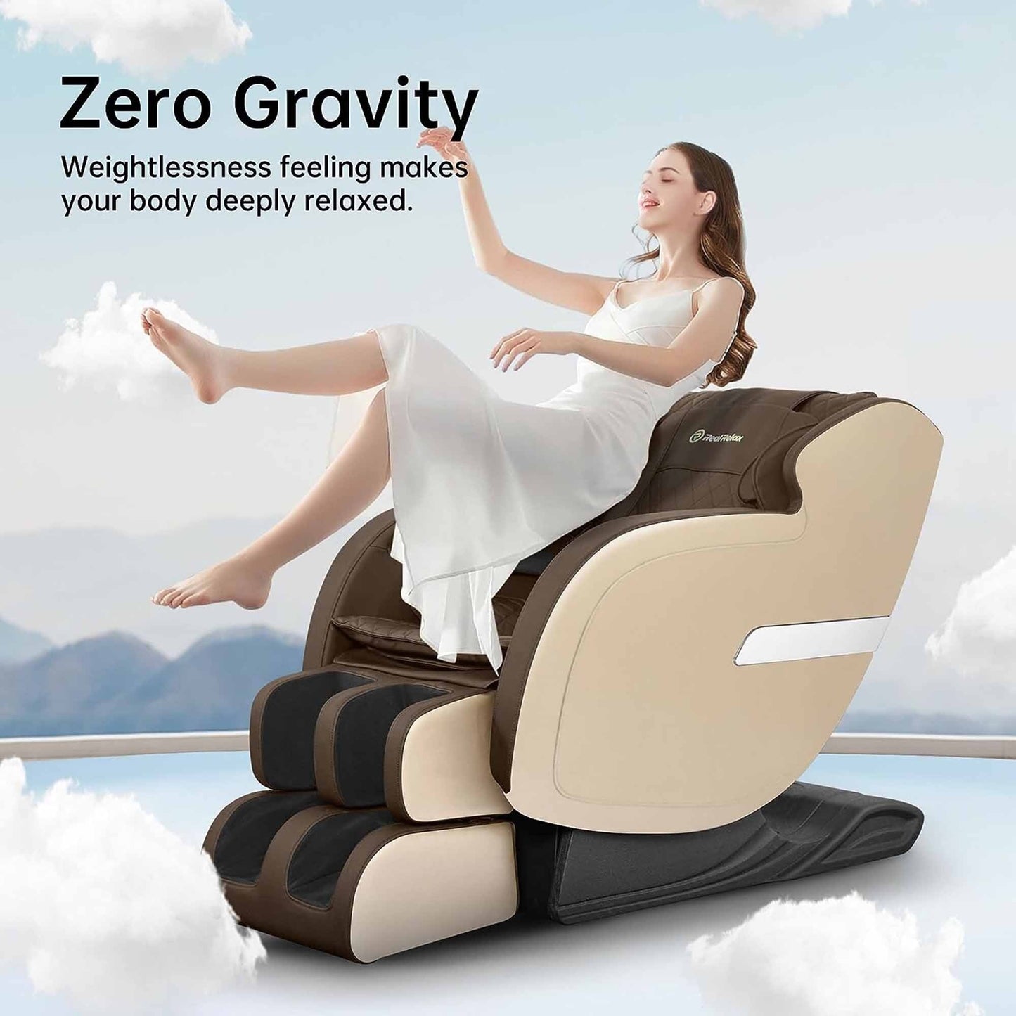 Poltrona massaggiante Ukuowu Favor 05 con gravità zero per tutto il corpo, SL Track, scansione corporea e controllo tramite APP