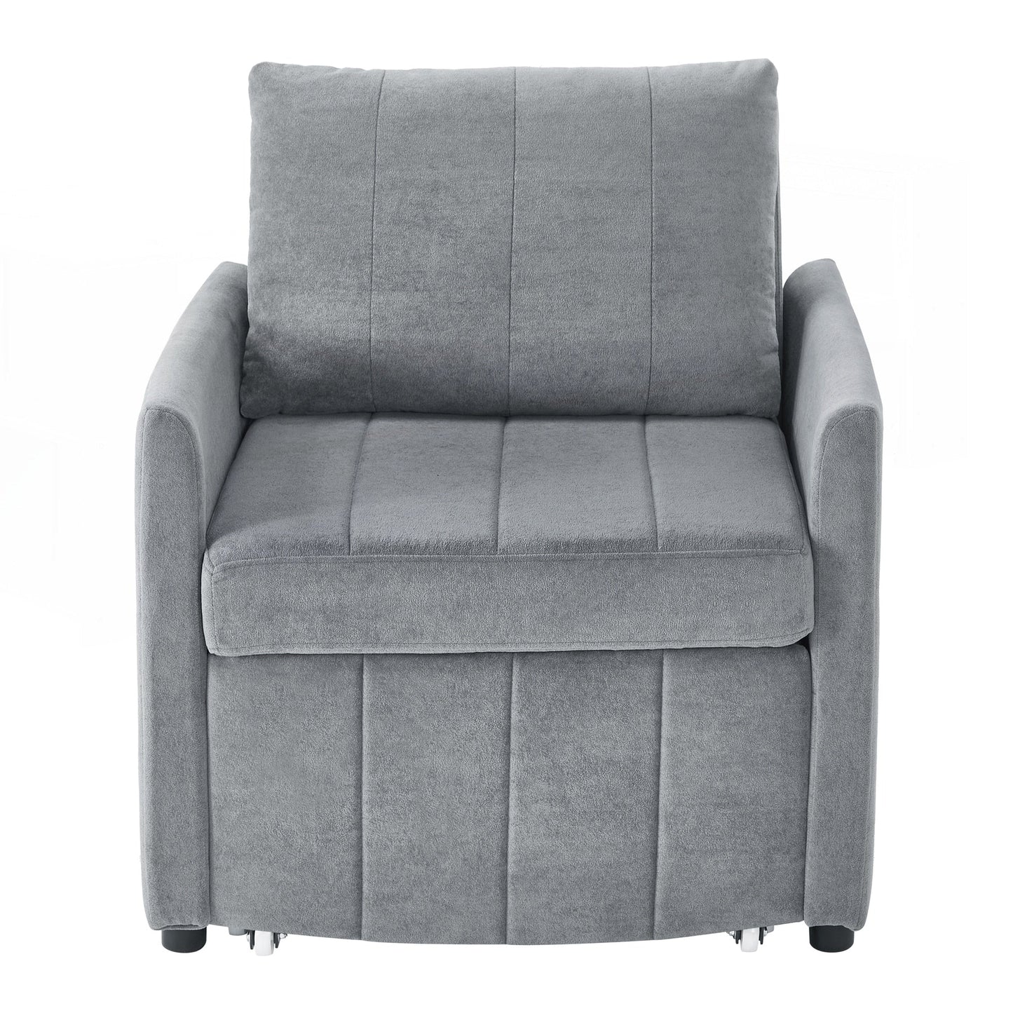 Divano letto imbottito trasformabile