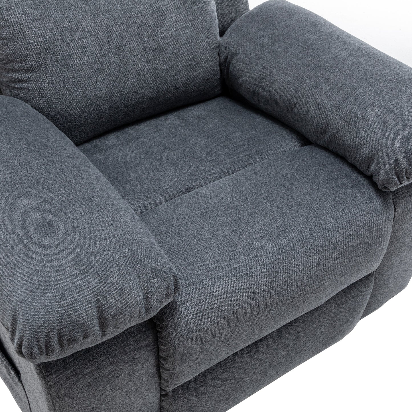 Poltrona reclinabile Velvet Power con sistema di massaggio e riscaldamento