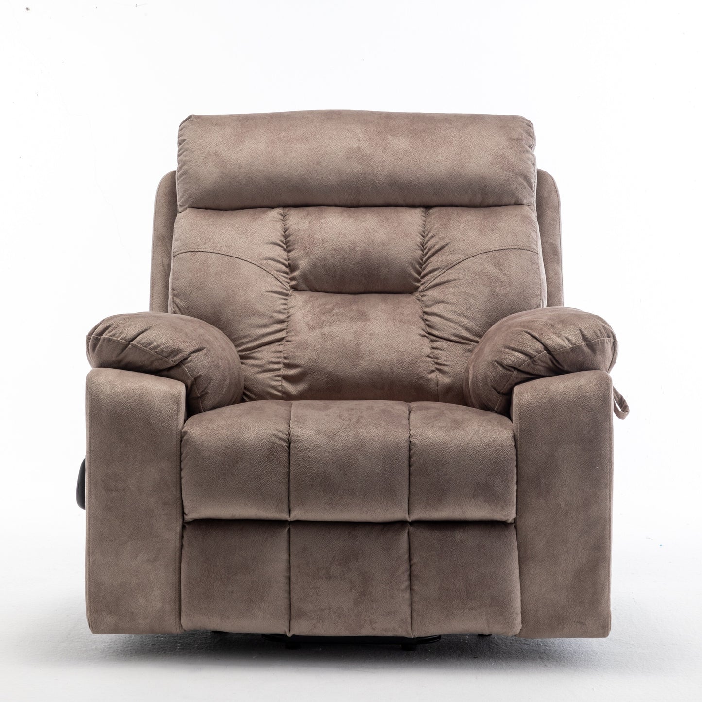 Poltrona reclinabile elettrica Velvet Wide con riscaldamento, massaggio e motore silenzioso