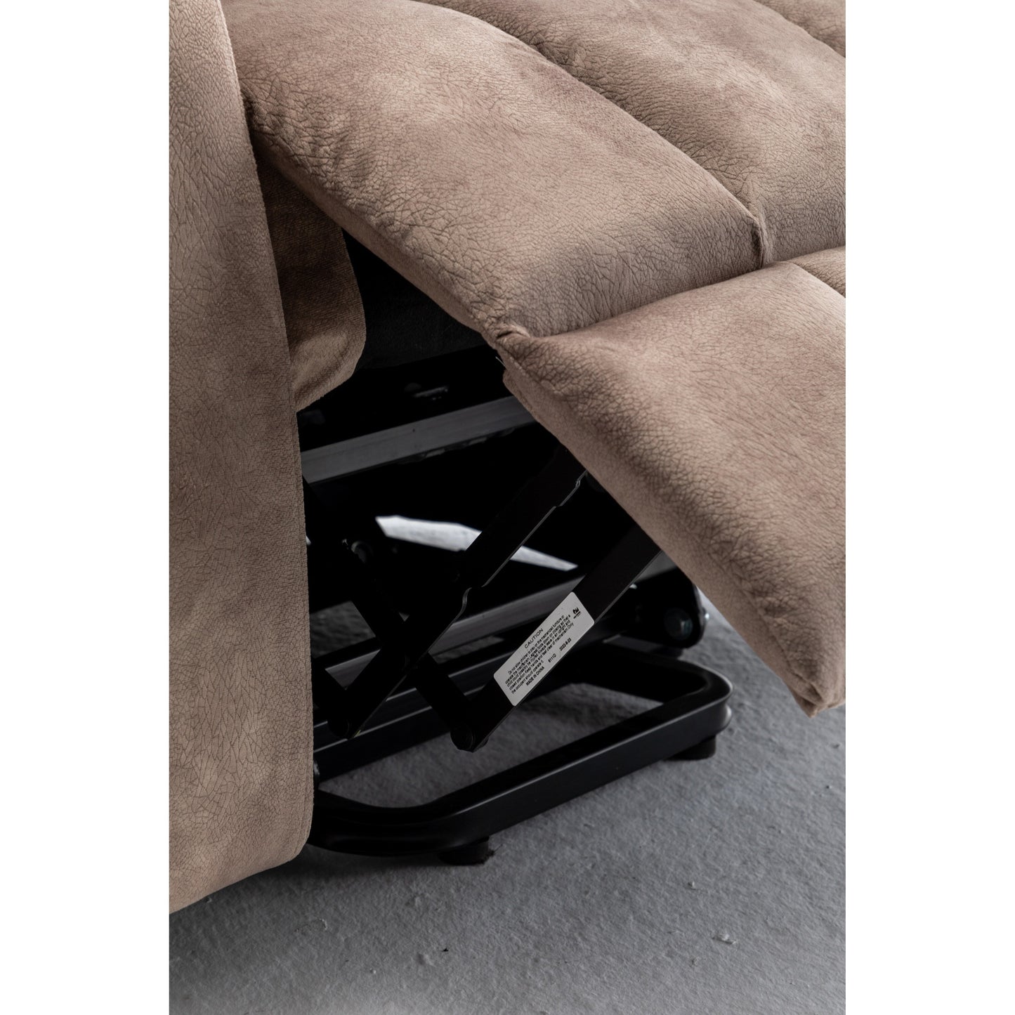 Poltrona reclinabile elettrica Velvet Wide con riscaldamento, massaggio e motore OKIN silenzioso