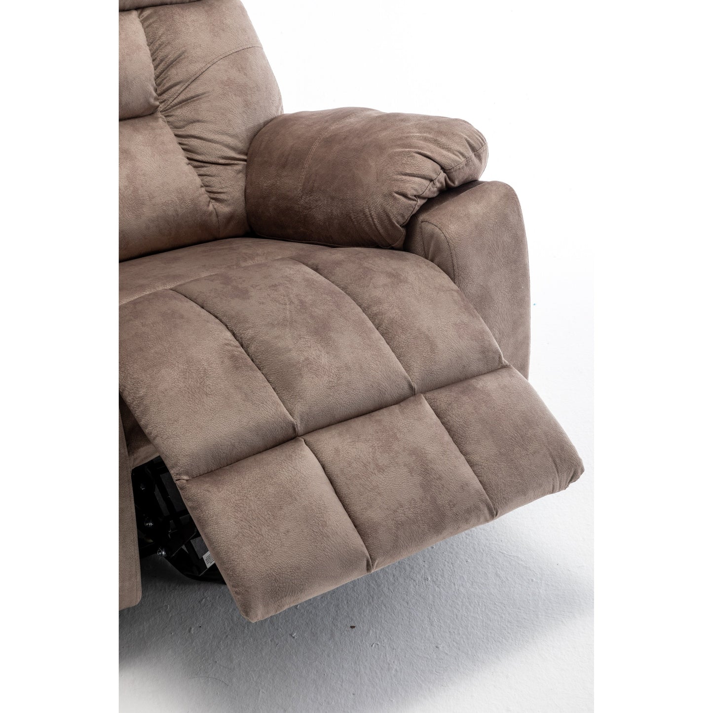 Poltrona reclinabile elettrica Velvet Wide con riscaldamento, massaggio e motore OKIN silenzioso
