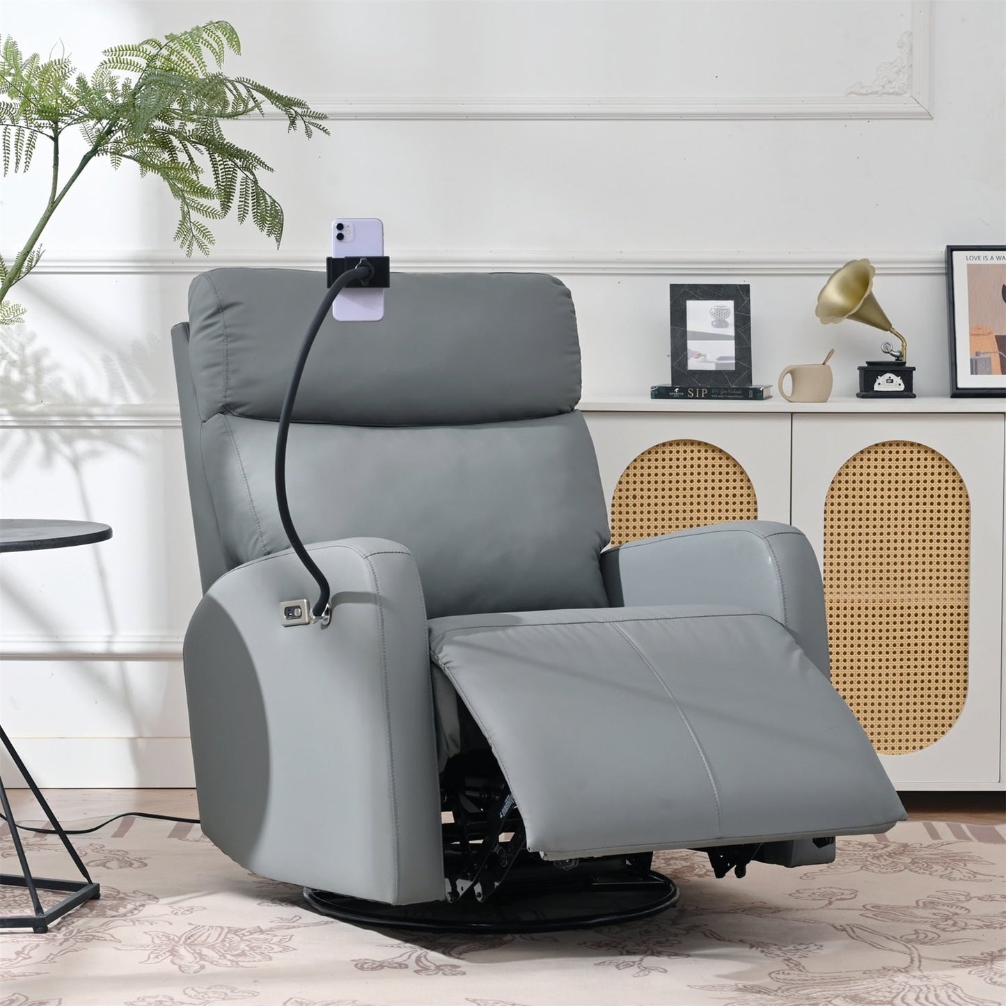 Poltrona reclinabile elettrica versatile con molteplici funzioni