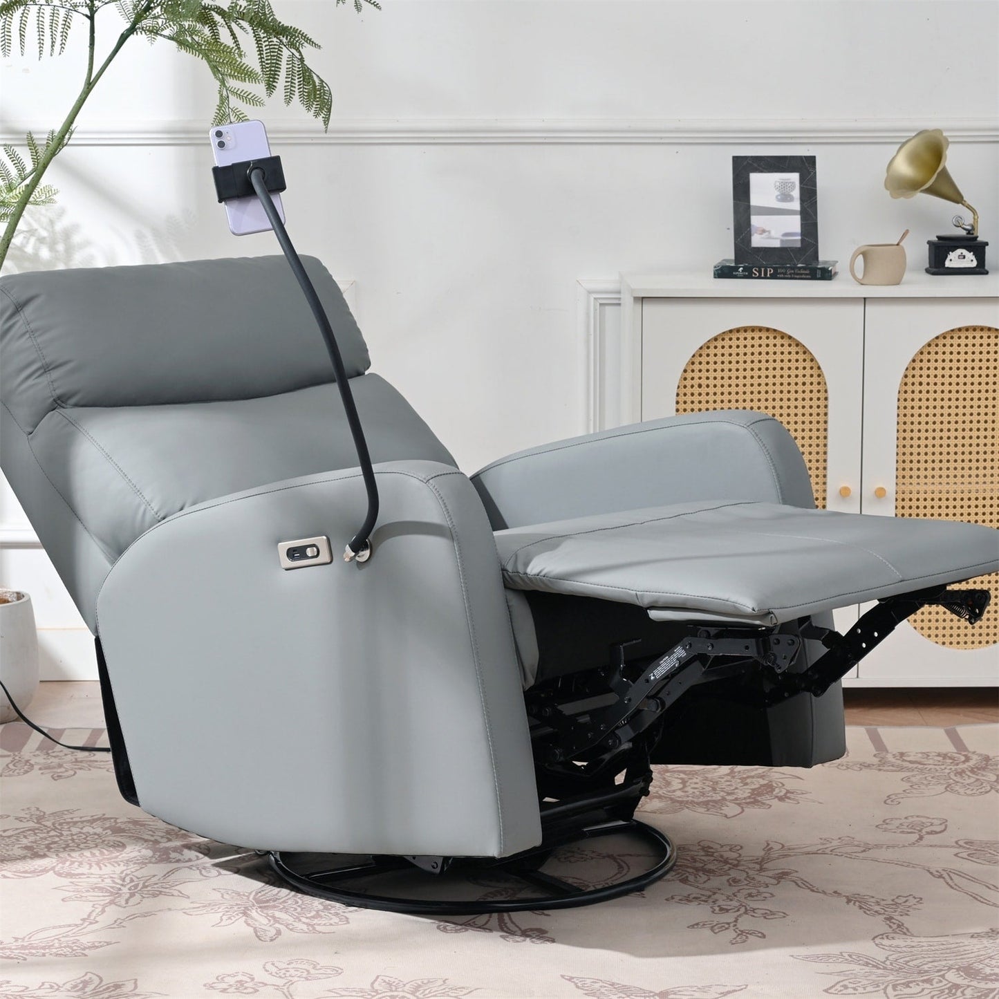 Poltrona reclinabile elettrica versatile con molteplici funzioni