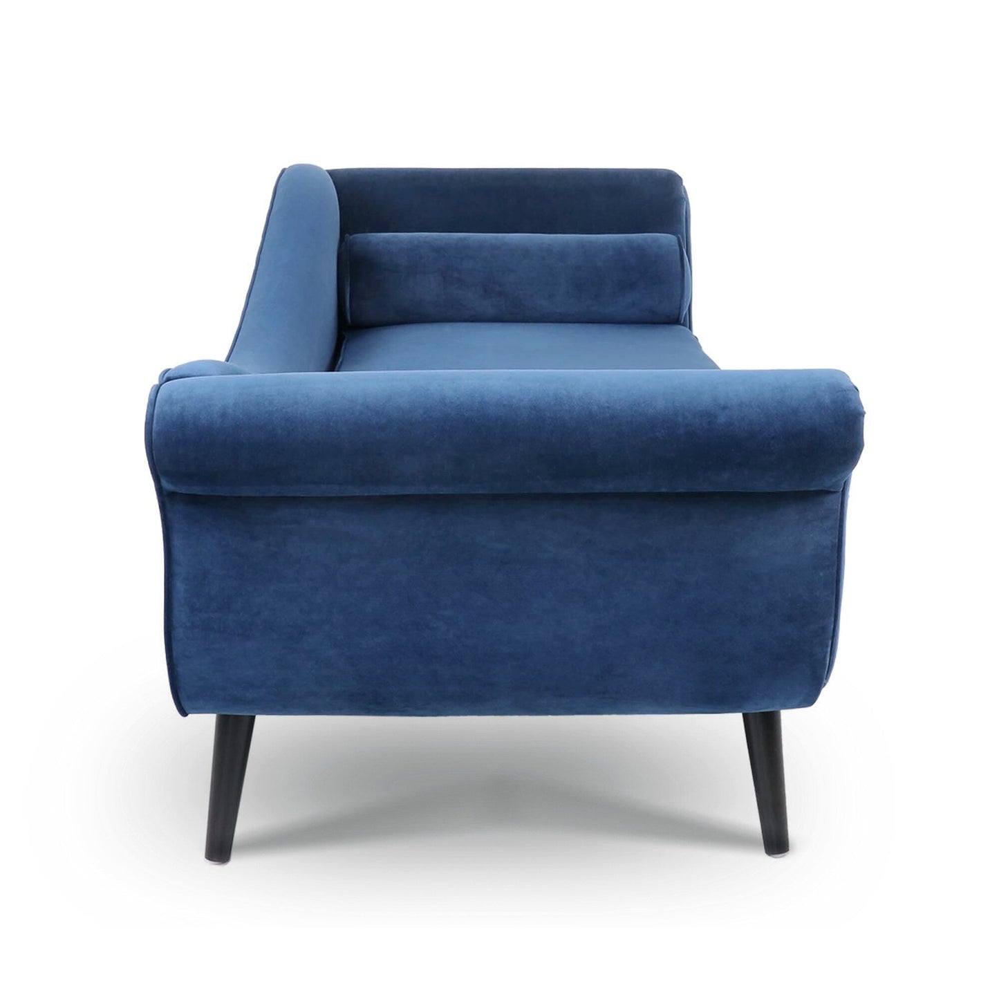 Chaise longue vintage con braccioli a spirale di Christopher Knight Home