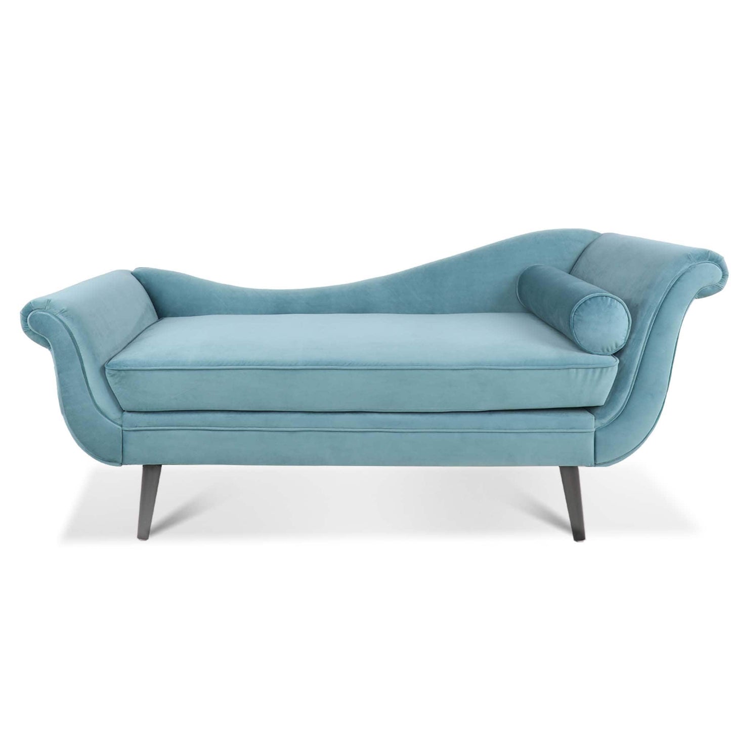 Chaise longue vintage con braccioli a spirale di Christopher Knight Home