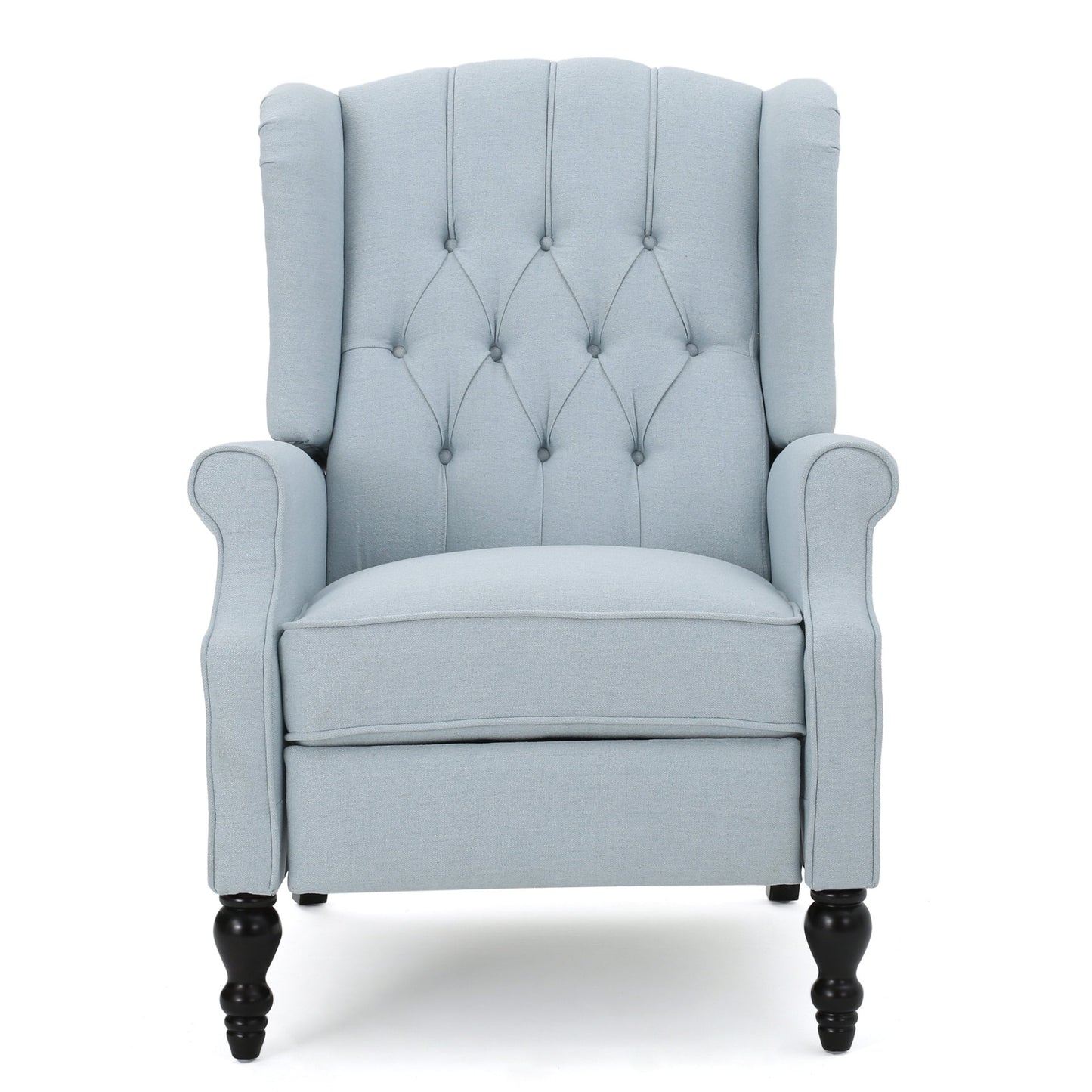 Poltrona reclinabile con schienale alto e rivestimento in tessuto Walter di Christopher Knight Home