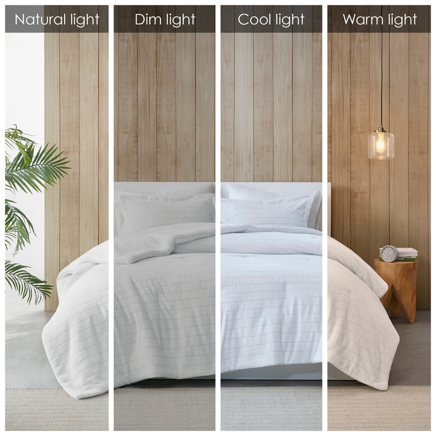 Set copripiumino Whitney Plush to Sherpa di Madison Park