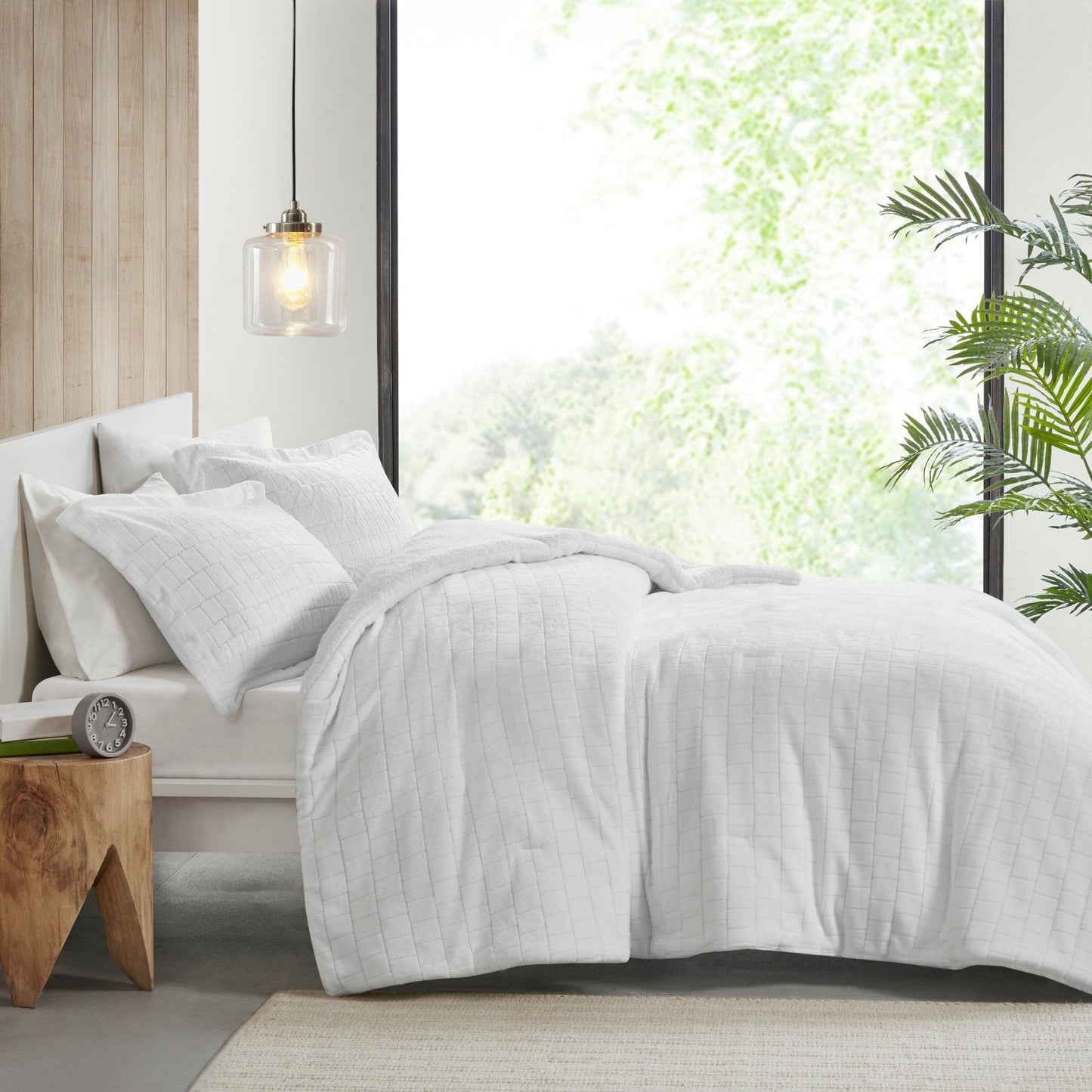 Set copripiumino Whitney Plush to Sherpa di Madison Park