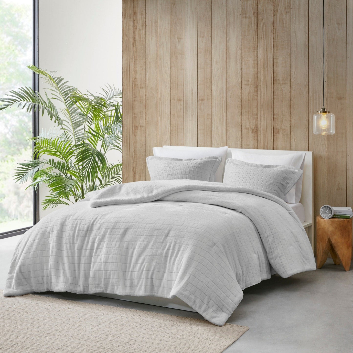 Set copripiumino Whitney Plush to Sherpa di Madison Park