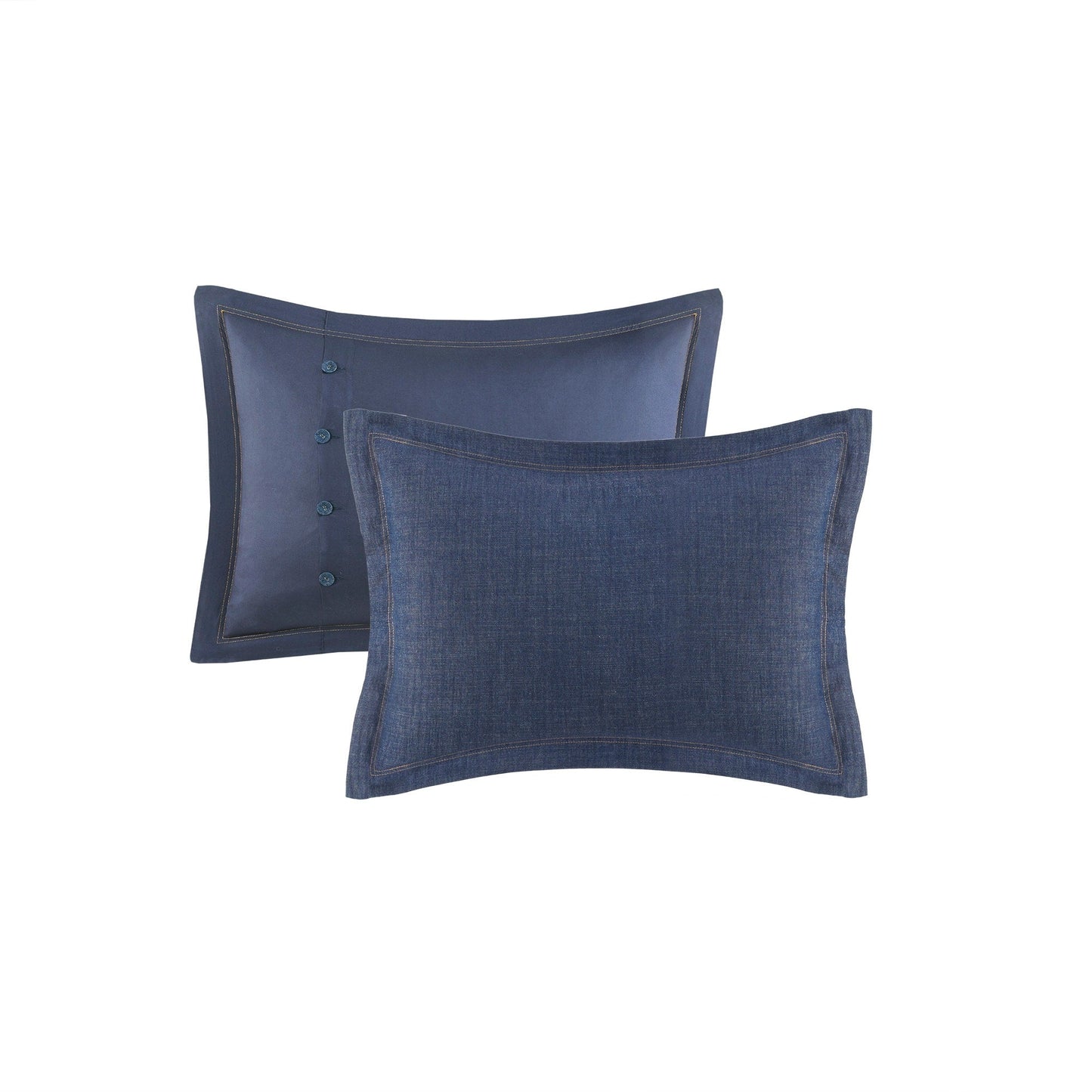 Set di piumoni in denim oversize e imbottito Woolrich Perry Blue