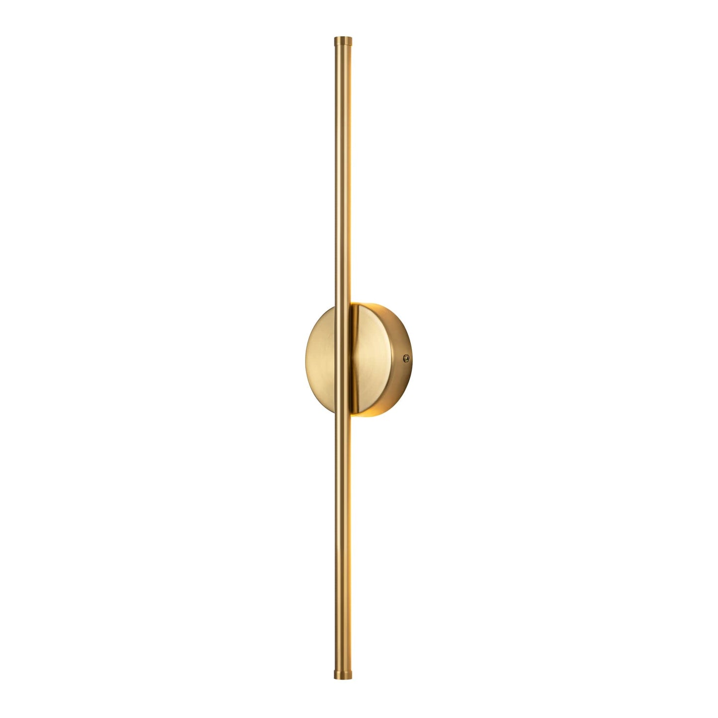 Applique da parete moderna a striscia lineare lunga nera/oro/nichel, dimmerabile, con luce LED per il bagno