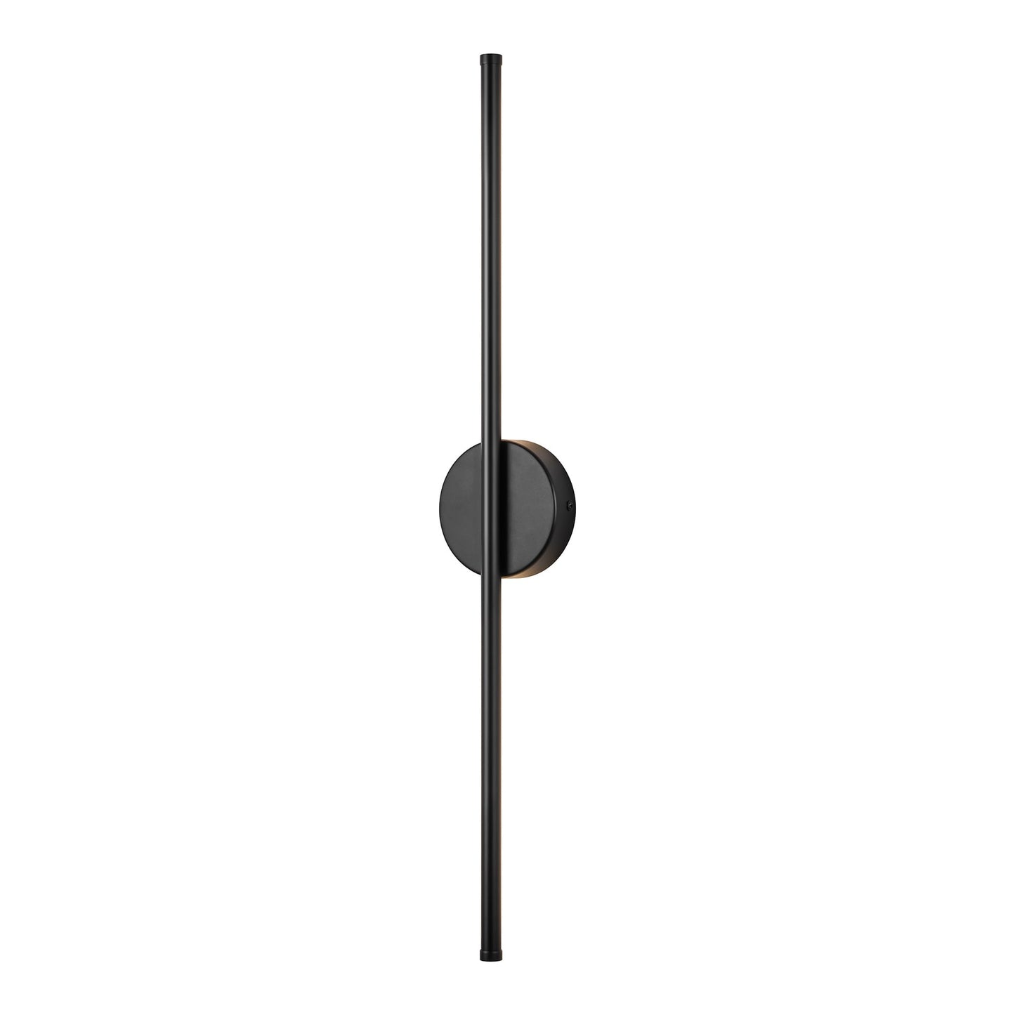 Applique da parete moderna a striscia lineare lunga nera/oro/nichel, dimmerabile, con luce LED per il bagno