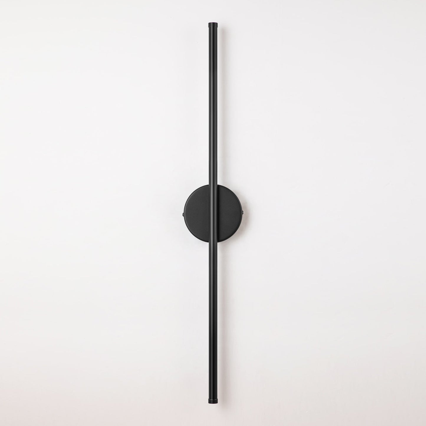 Applique da parete moderna a striscia lineare lunga nera/oro/nichel, dimmerabile, con luce LED per il bagno