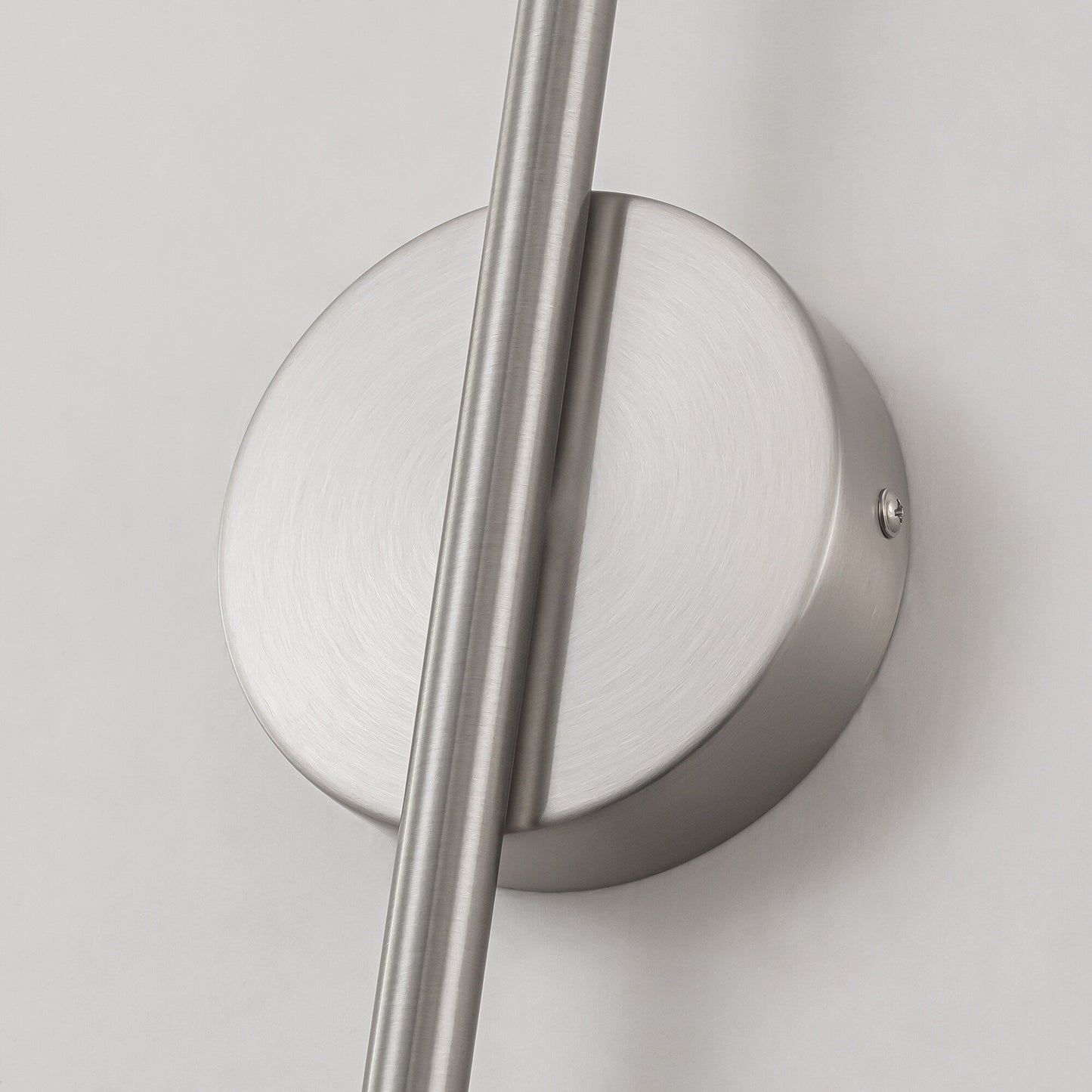 Applique da parete moderna a striscia lineare lunga nera/oro/nichel, dimmerabile, con luce LED per il bagno