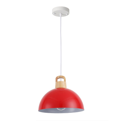 Lampada a sospensione moderna a 1 luce con interruttore a spina per isola cucina
