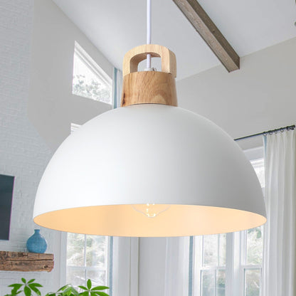Lampada a sospensione moderna a 1 luce con interruttore a spina per isola cucina