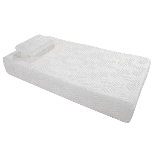 10 3 Layers Cool Medium High Softness Mattress 2 Pillows Twin