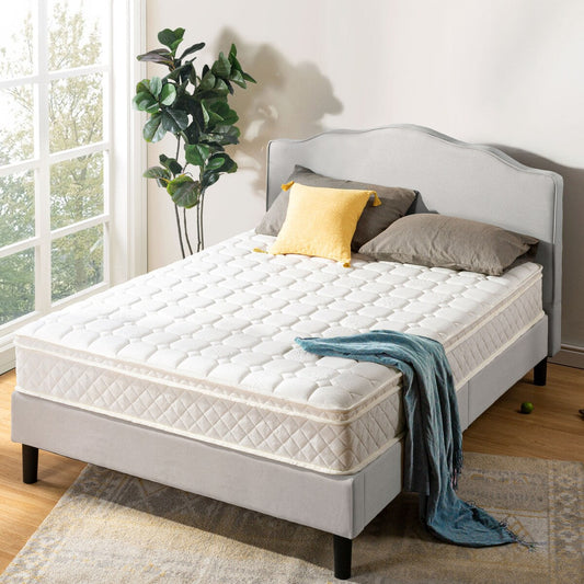 Materasso a molle insacchettate Euro Top da 10 pollici - Crown Comfort